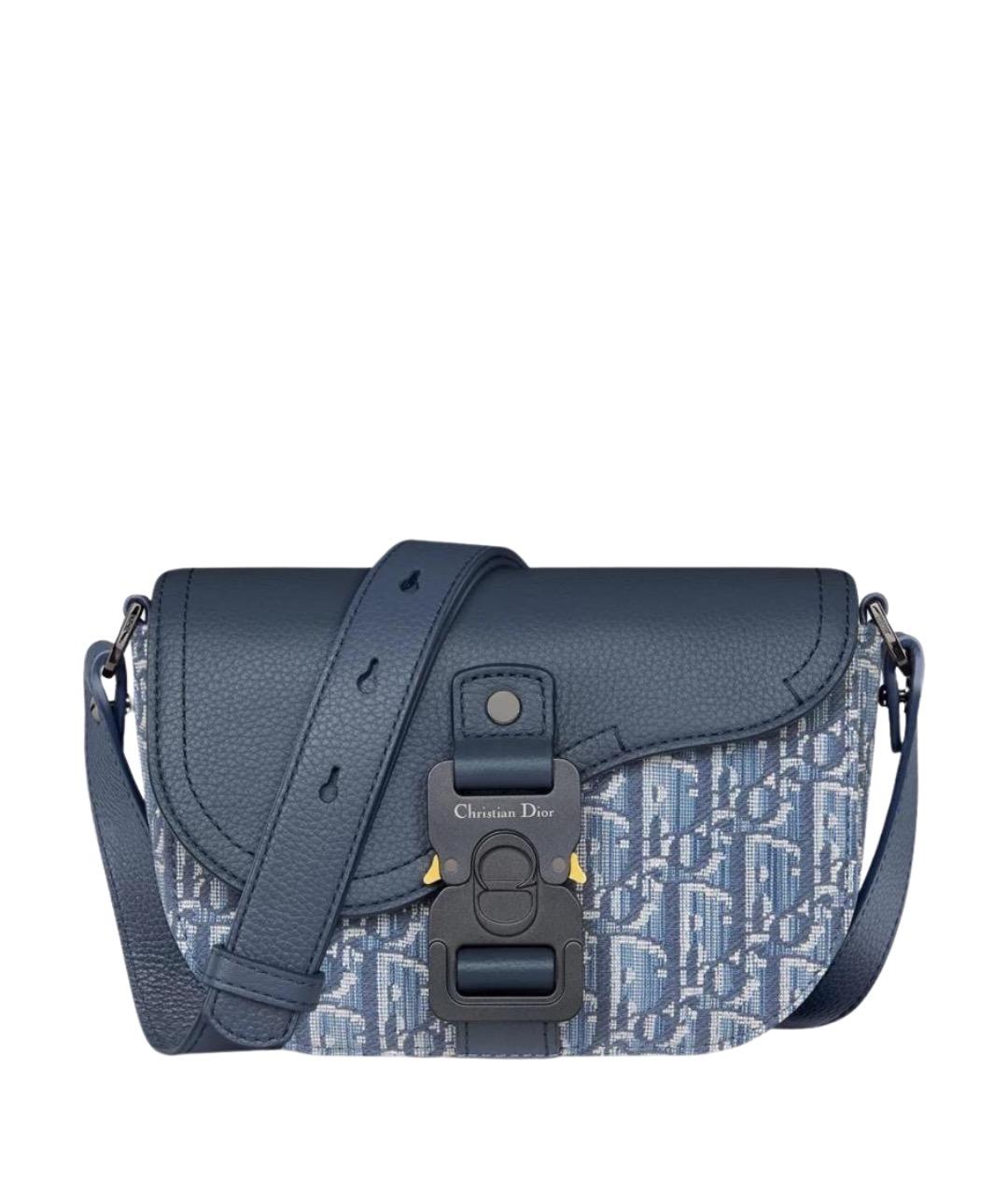 CHRISTIAN DIOR Синяя сумка на плечо, фото 1