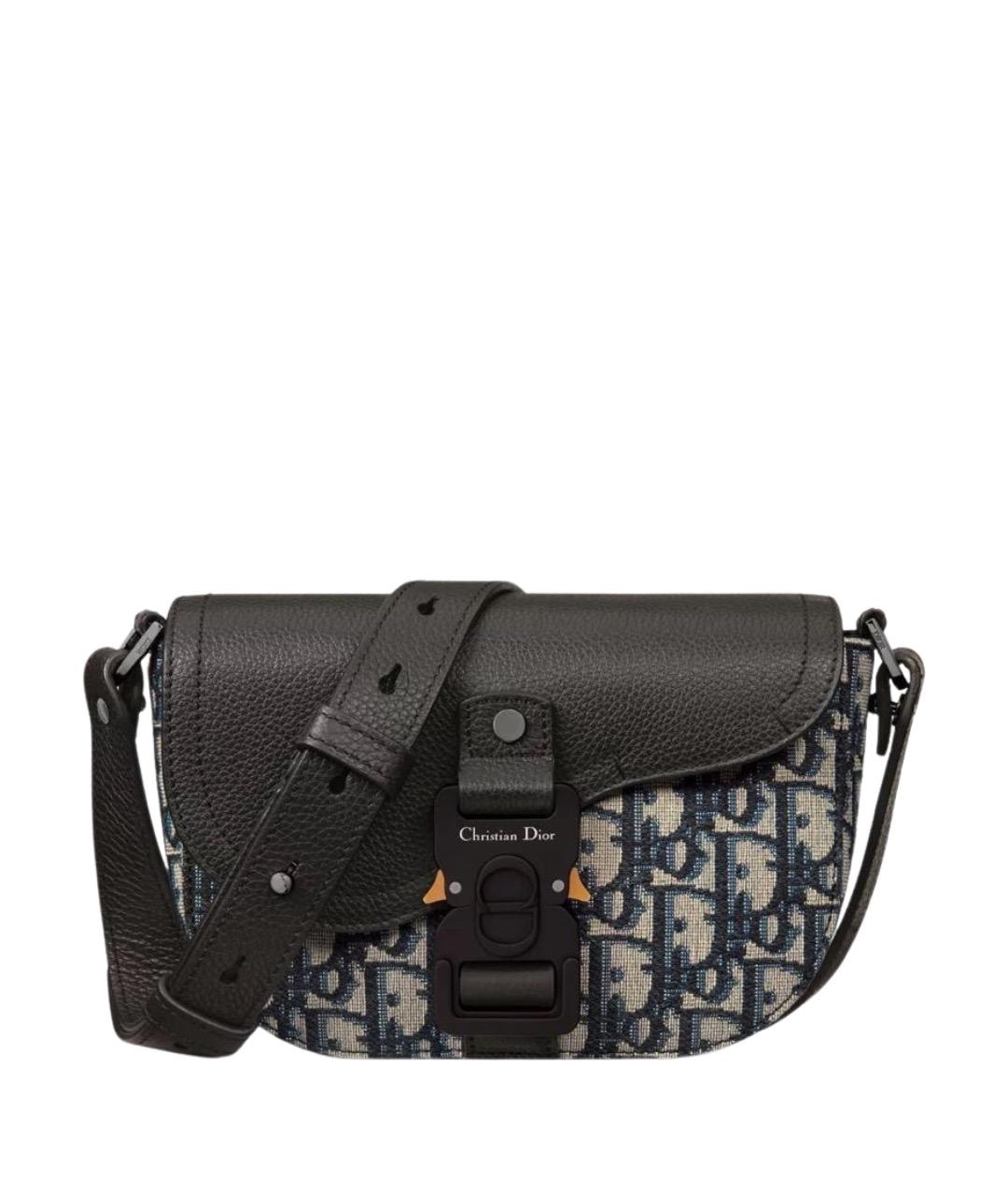 CHRISTIAN DIOR Черная сумка через плечо, фото 1