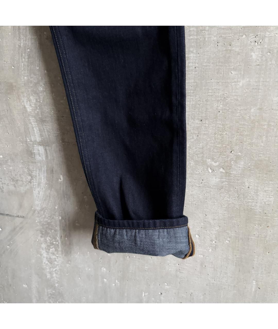 DOLCE&GABBANA Синие хлопковые джинсы скинни, фото 7