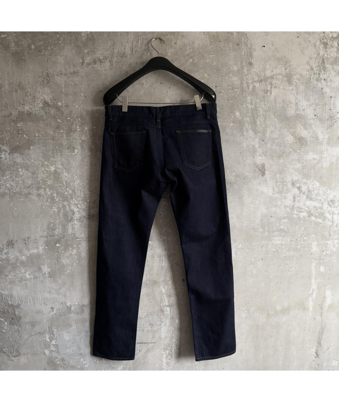 DOLCE&GABBANA Синие хлопковые джинсы скинни, фото 2