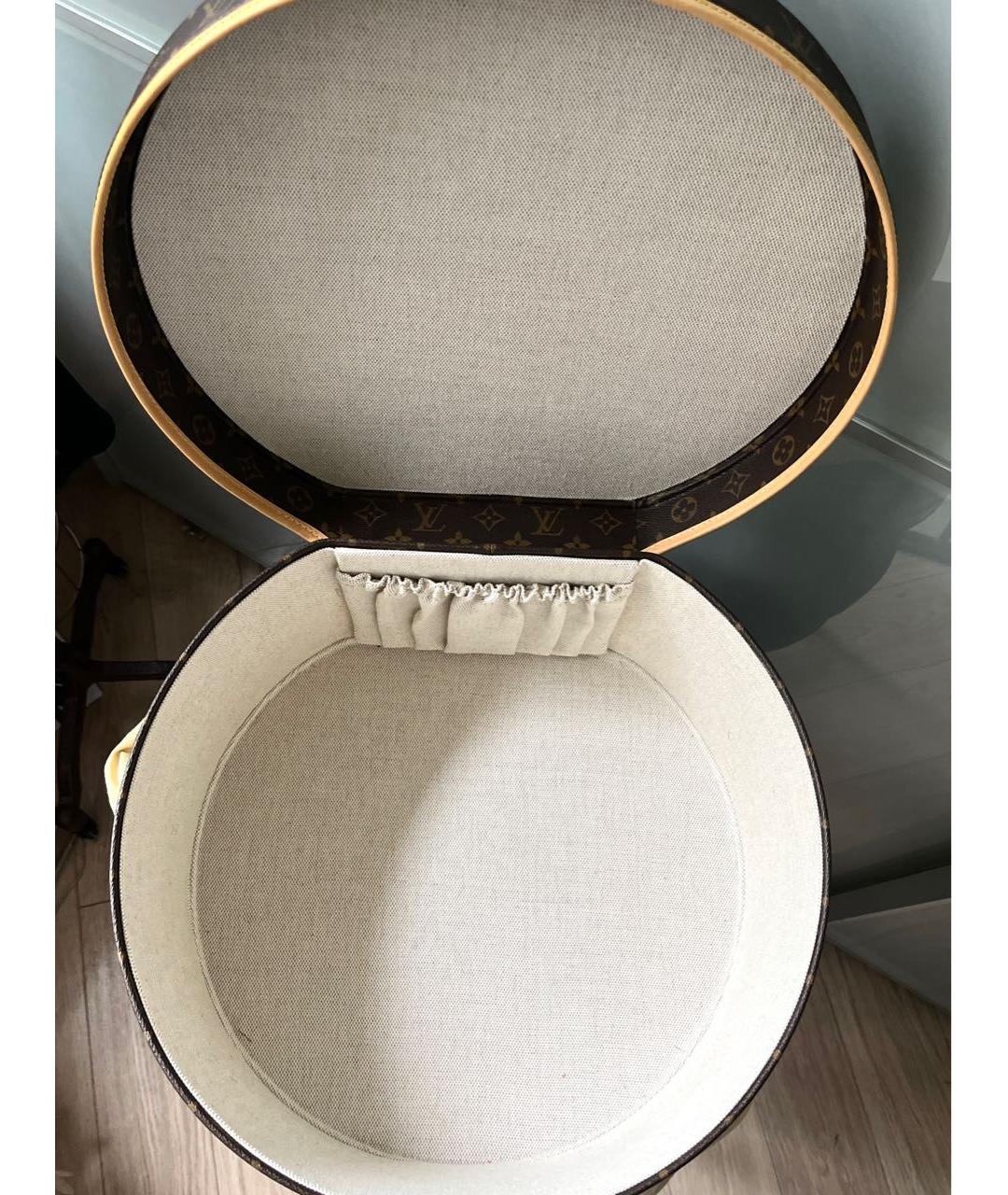 LOUIS VUITTON Коричневый чемодан, фото 7