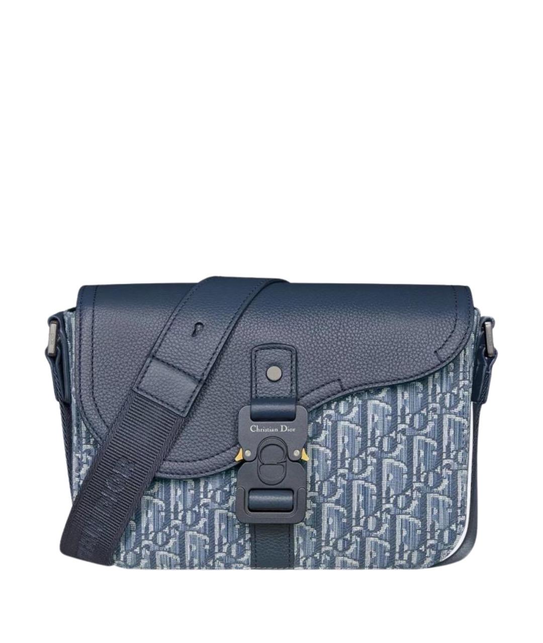CHRISTIAN DIOR Синяя сумка на плечо, фото 1