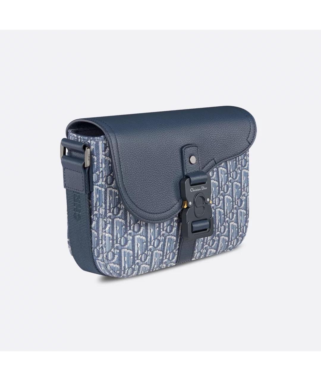 CHRISTIAN DIOR Синяя сумка на плечо, фото 3