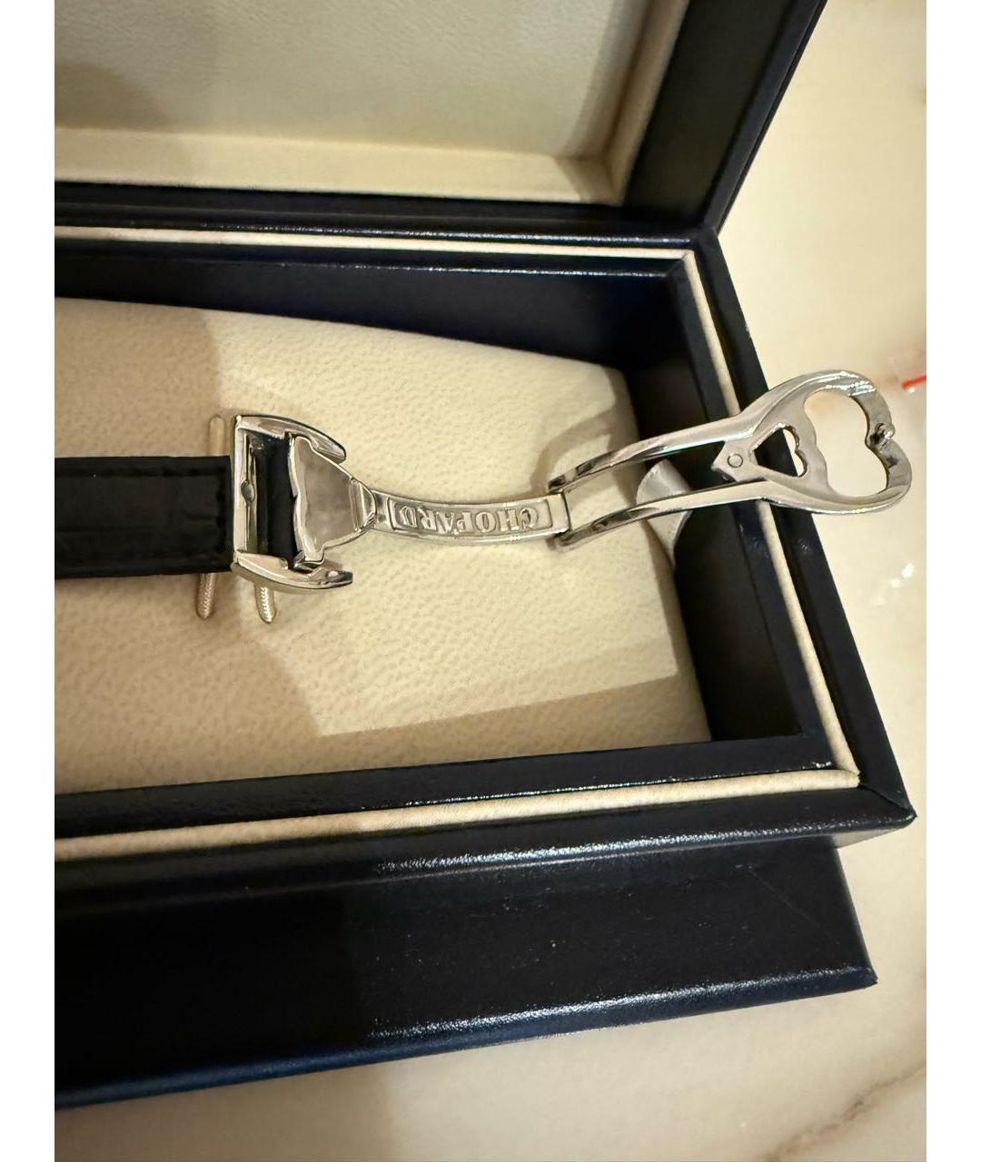 CHOPARD Черные металлические часы, фото 4