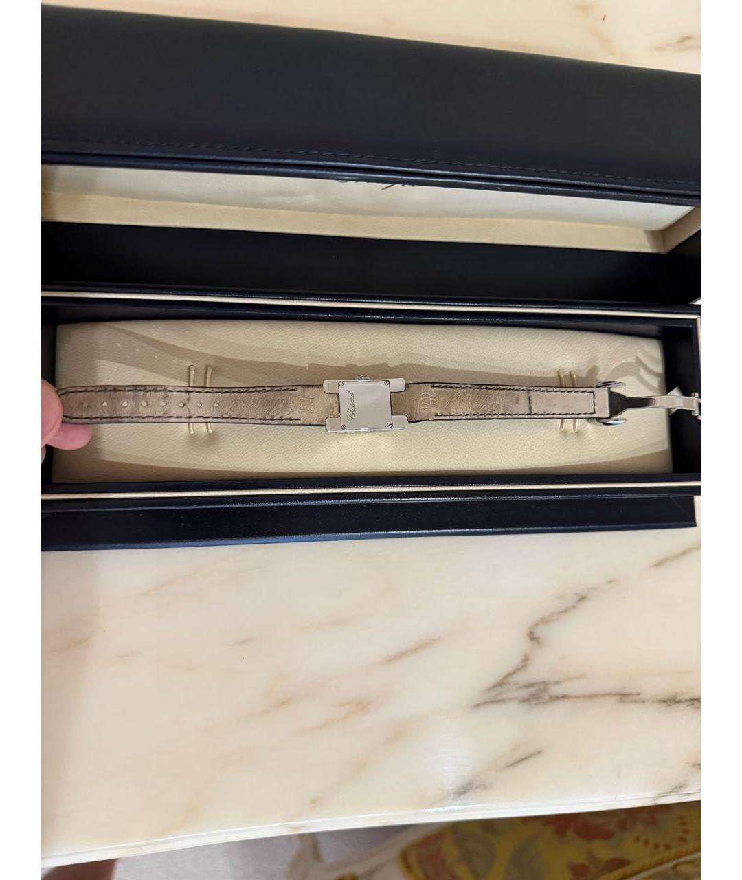 CHOPARD Черные металлические часы, фото 3