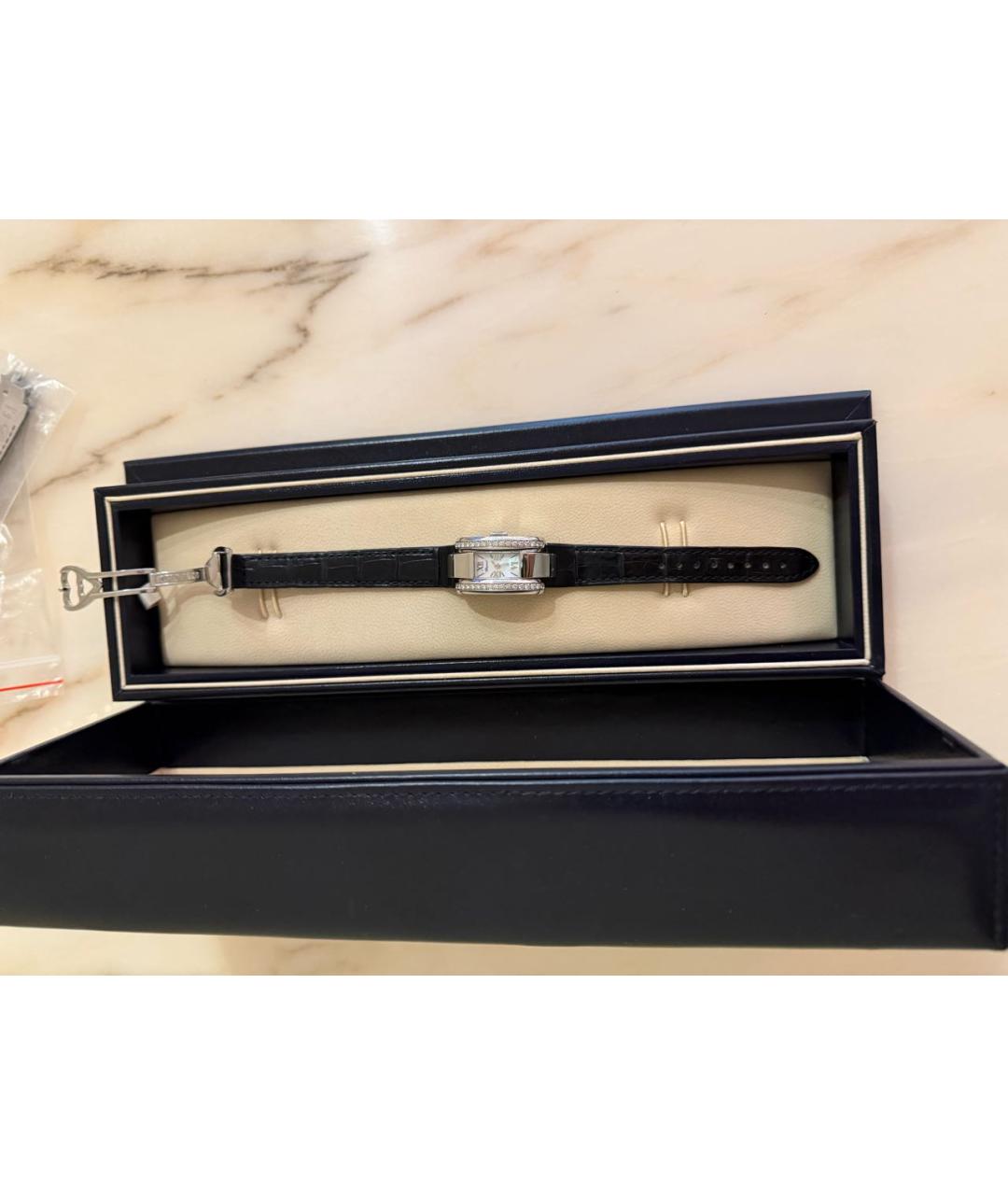 CHOPARD Черные металлические часы, фото 2