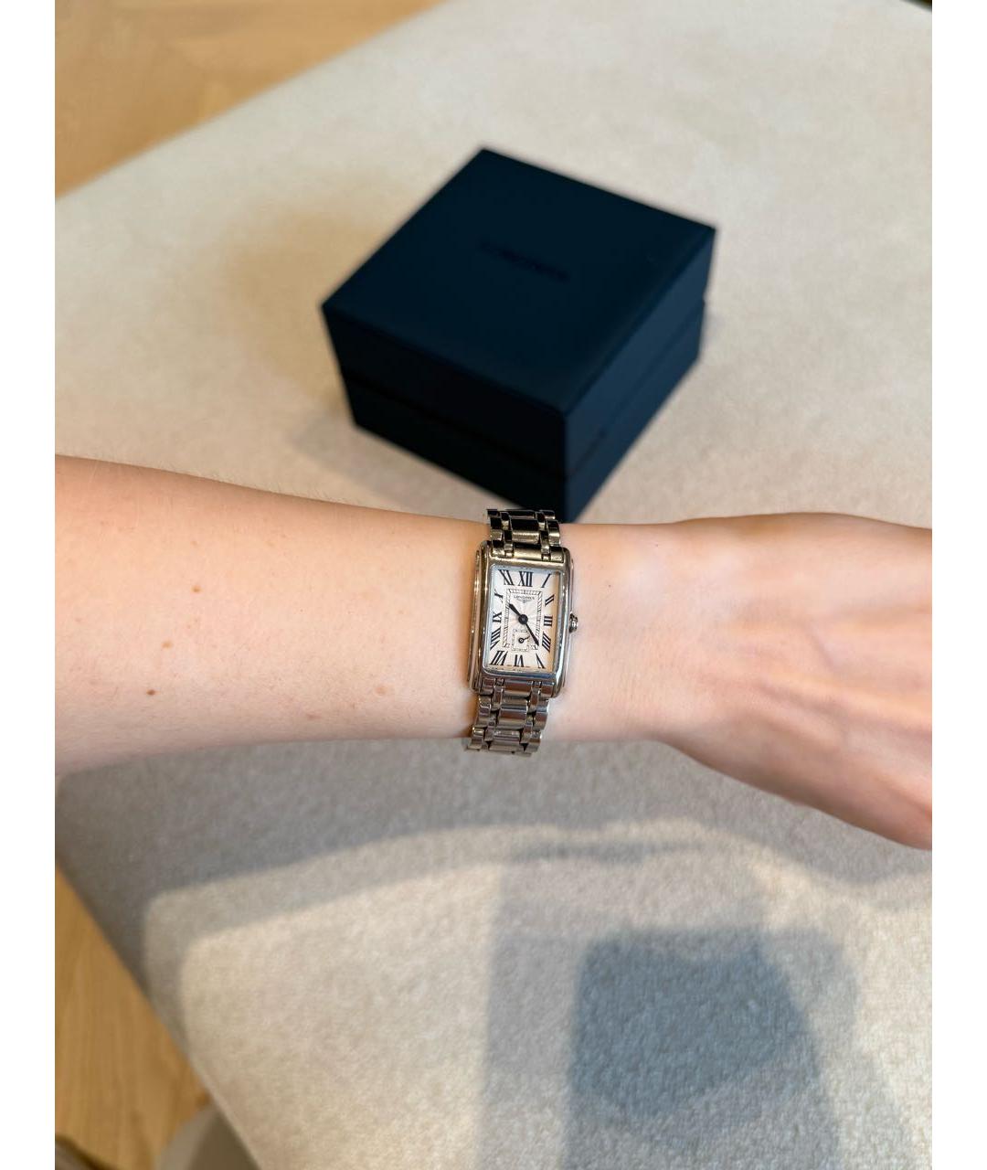 LONGINES Серебряные металлические часы, фото 7