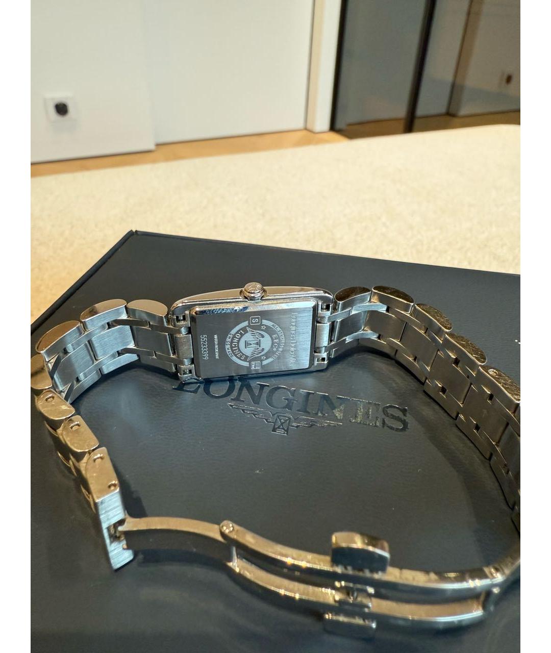 LONGINES Серебряные металлические часы, фото 3