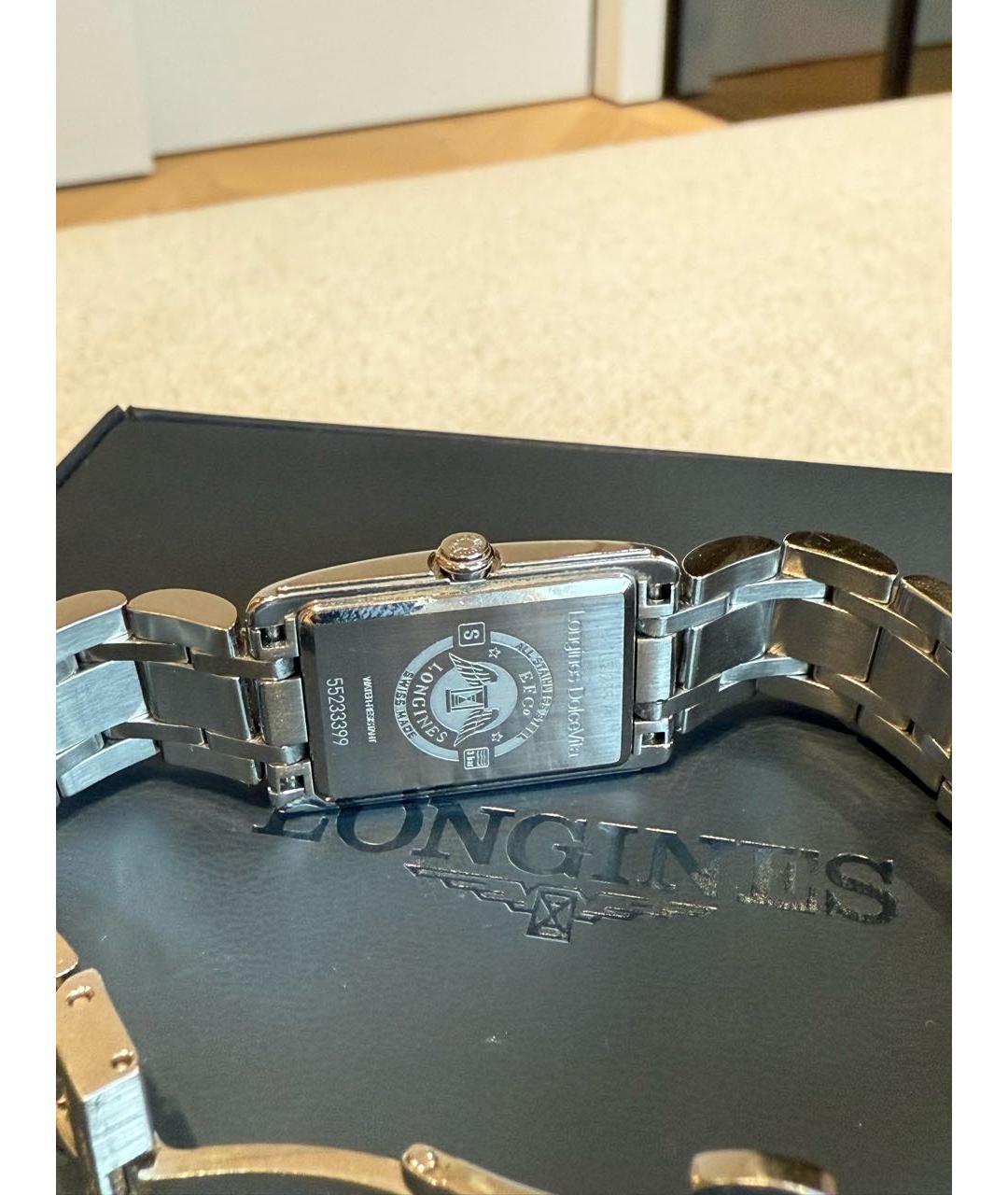 LONGINES Серебряные металлические часы, фото 2