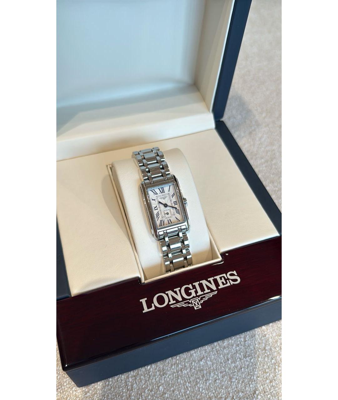 LONGINES Серебряные металлические часы, фото 8
