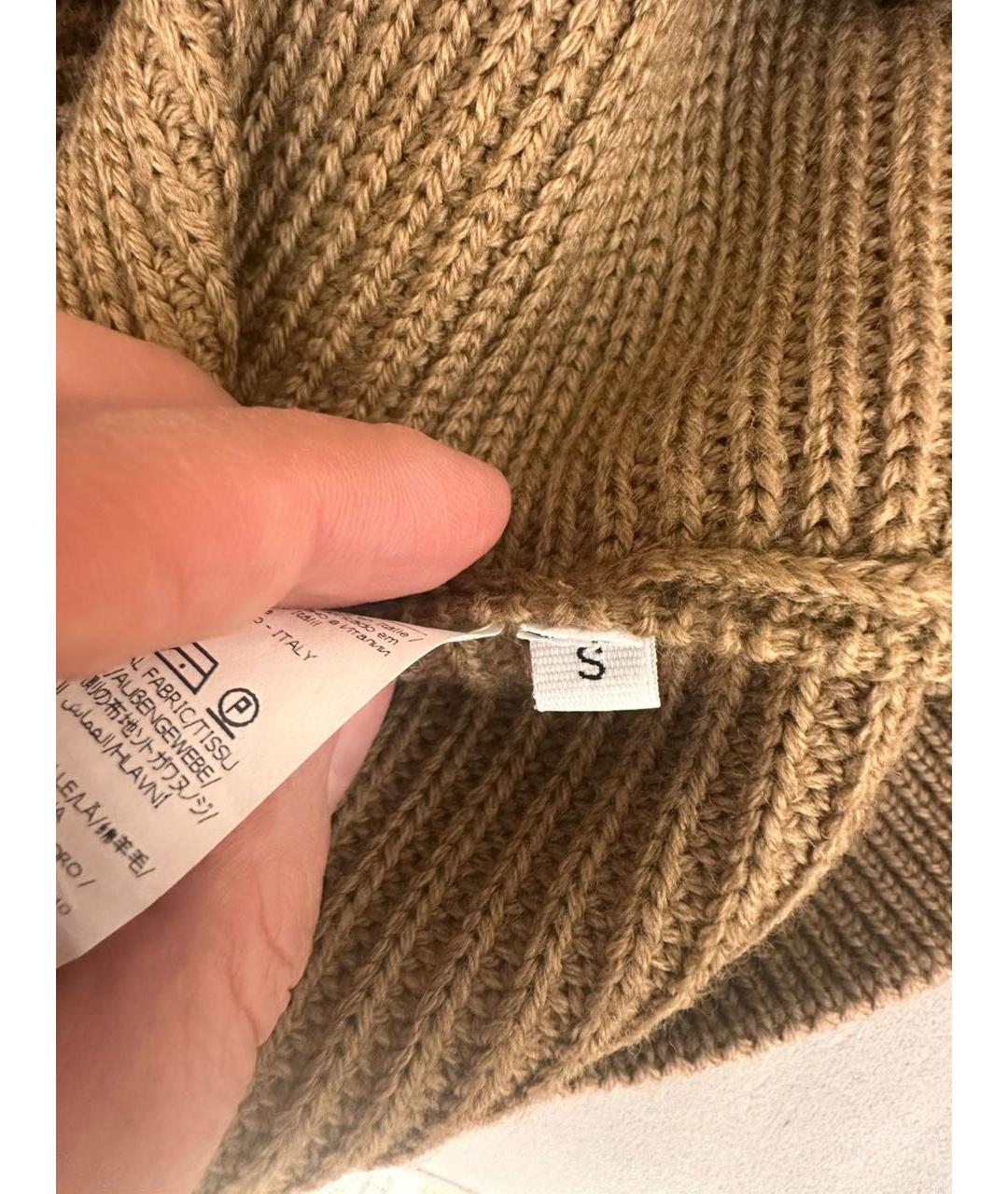 P.A.R.O.S.H. Коричневый шерстяной джемпер / свитер, фото 3