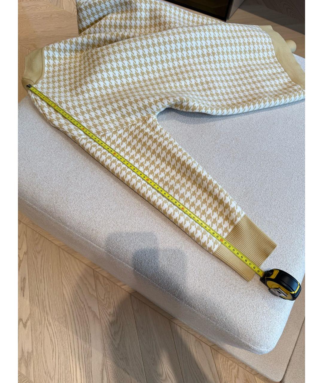 SANDRO Горчичный хлопковый кардиган, фото 8