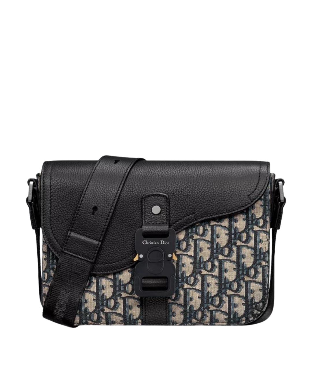 CHRISTIAN DIOR Черная сумка на плечо, фото 1