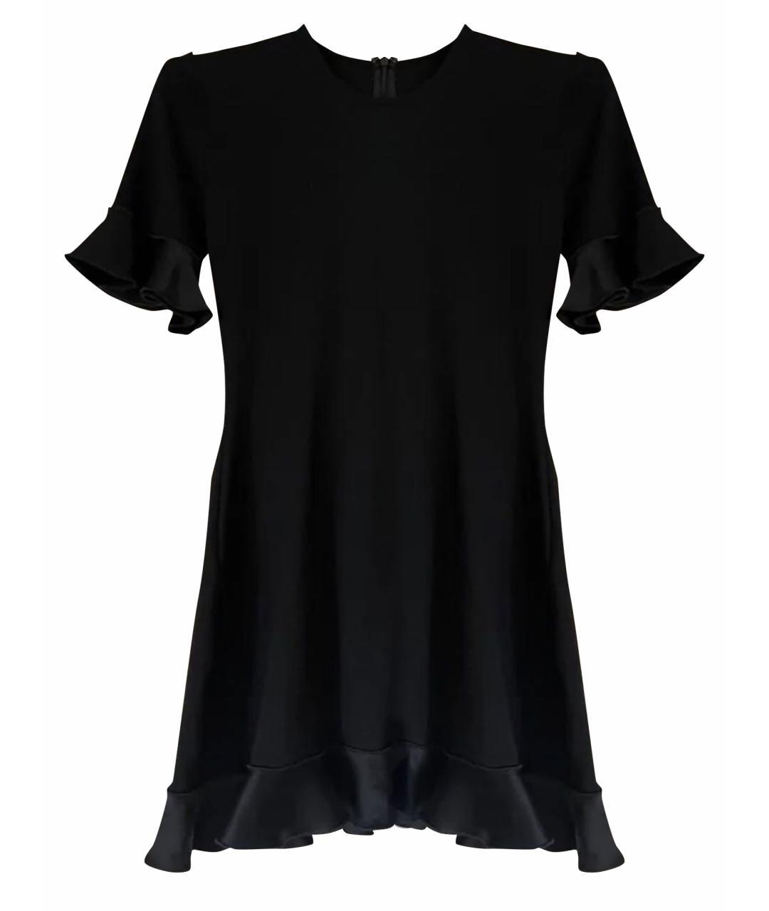 DAVID KOMA Черное повседневное платье, фото 1