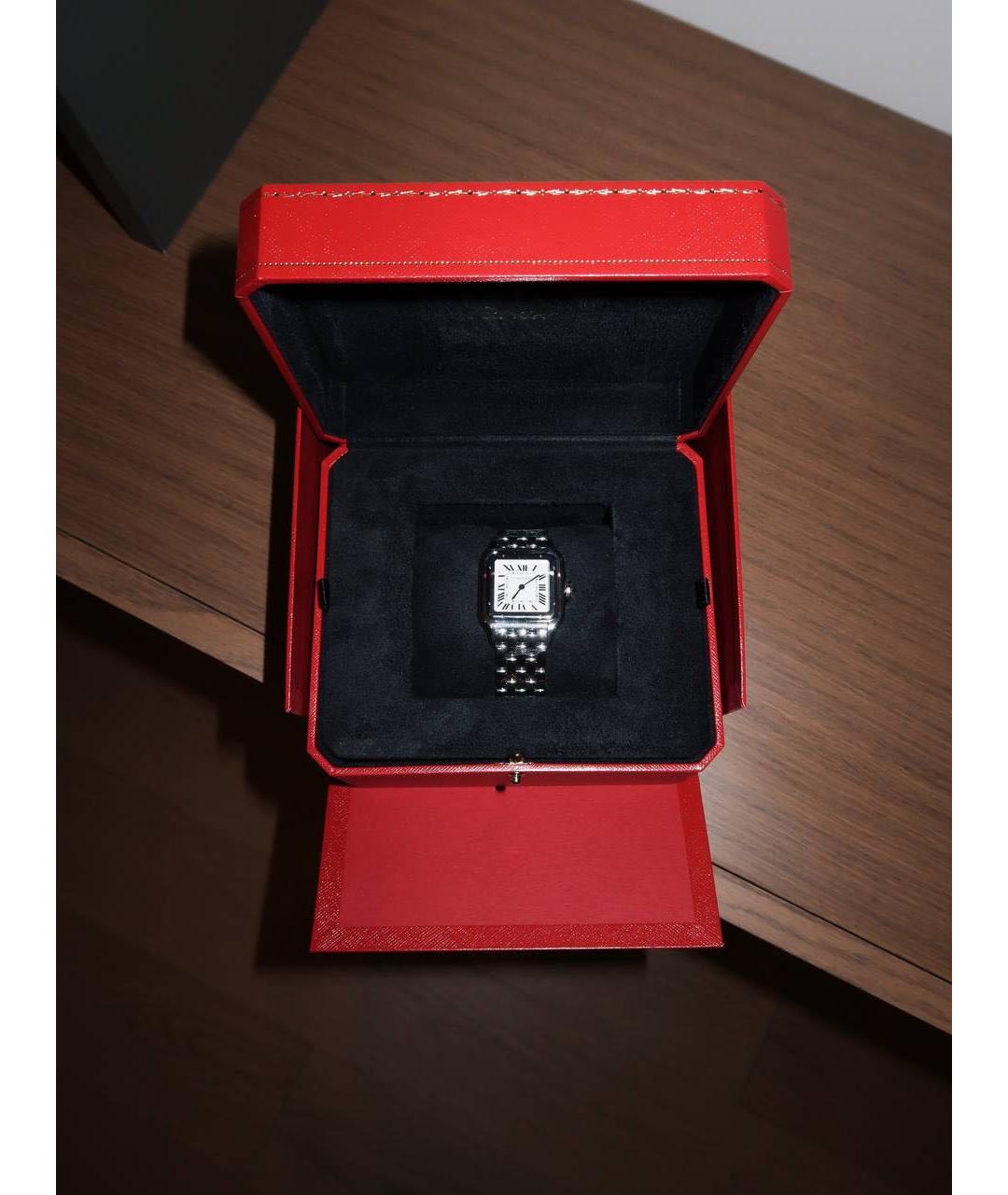 CARTIER Серебряные металлические часы, фото 3