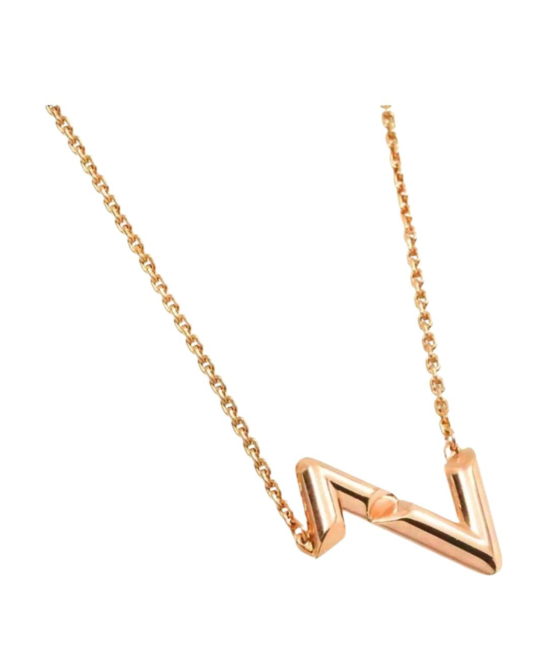 LOUIS VUITTON Золотая подвеска из желтого золота, фото 1