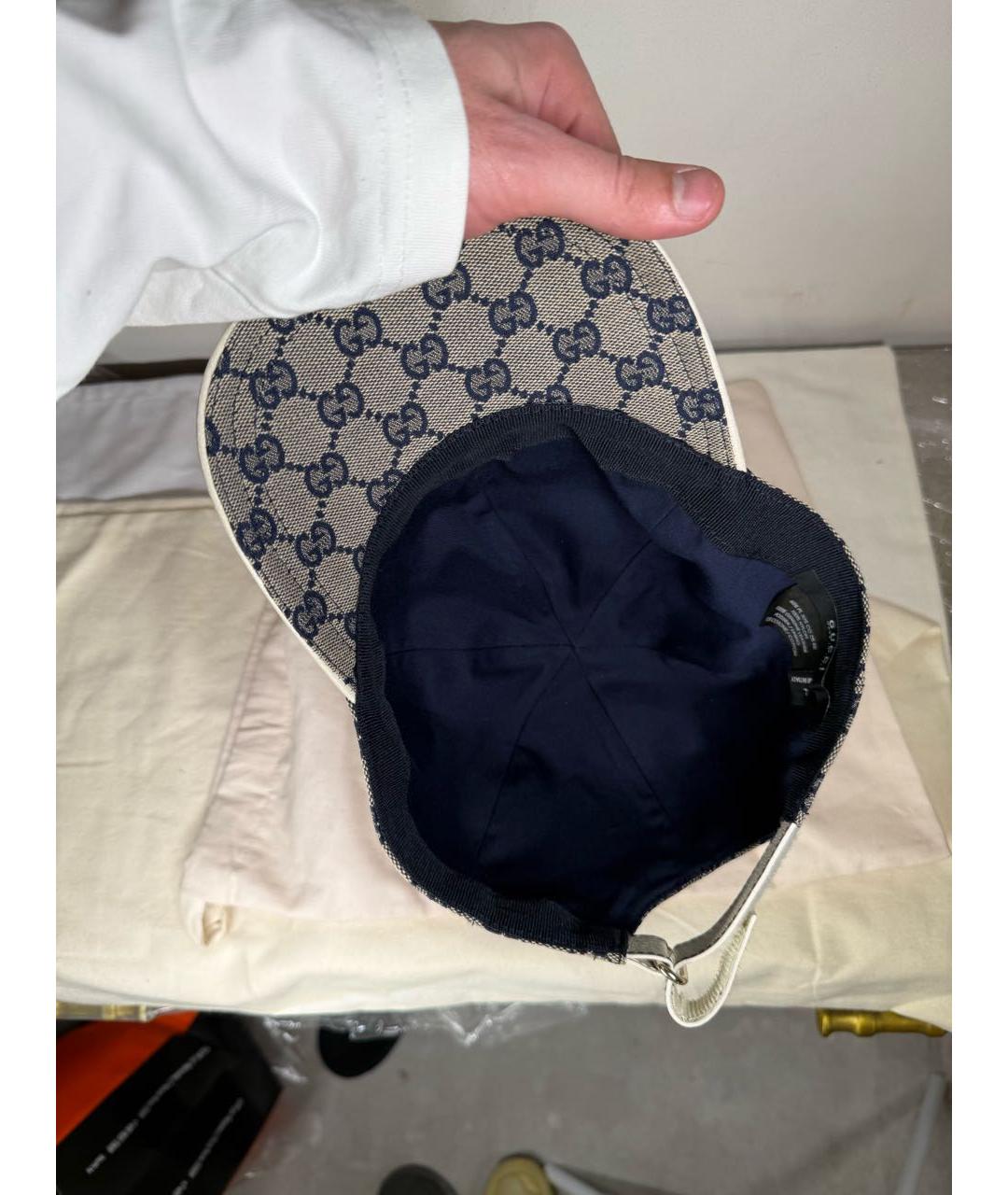 GUCCI Мульти хлопковая кепка, фото 3