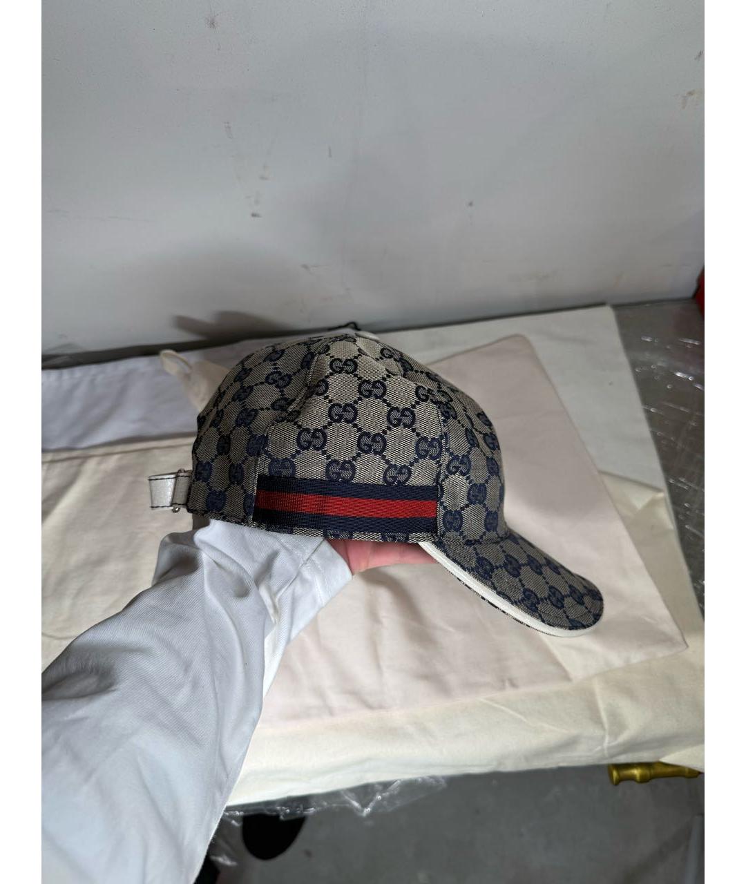 GUCCI Мульти хлопковая кепка, фото 4