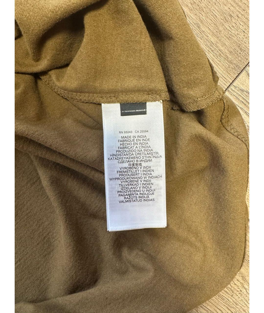 DIESEL Хаки хлопковая водолазка, фото 6