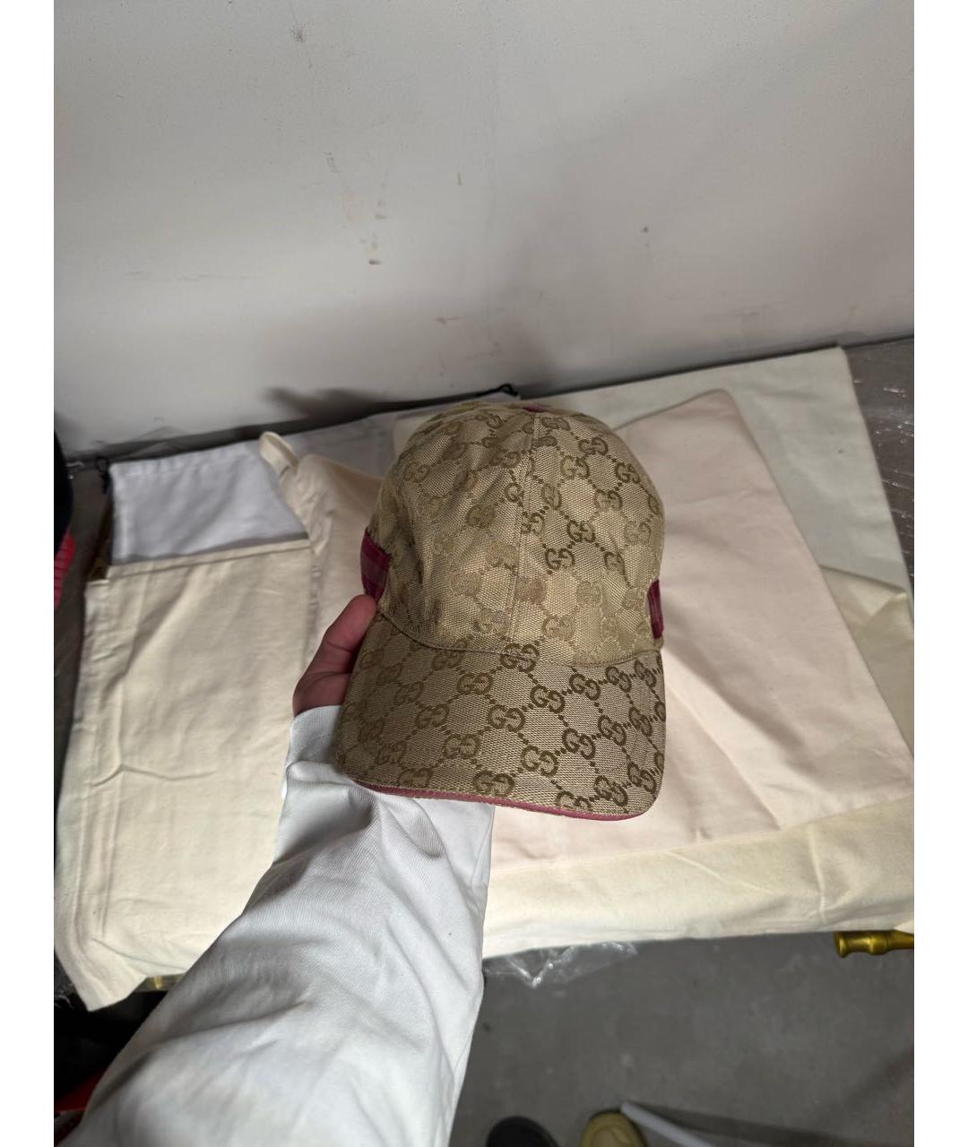 GUCCI Мульти хлопковая кепка, фото 2