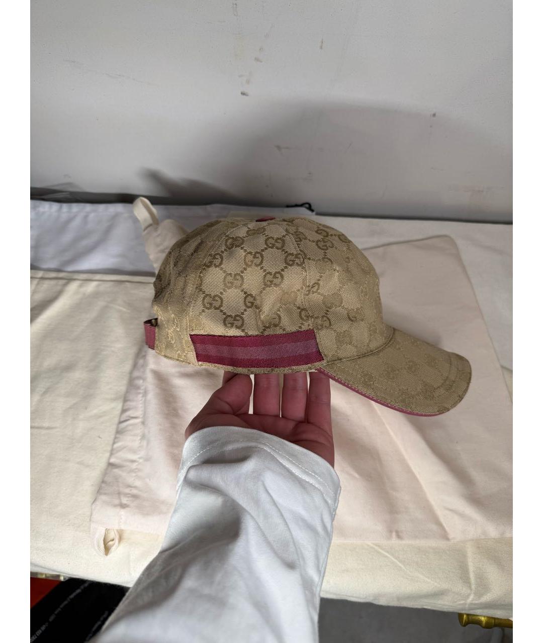 GUCCI Мульти хлопковая кепка, фото 5