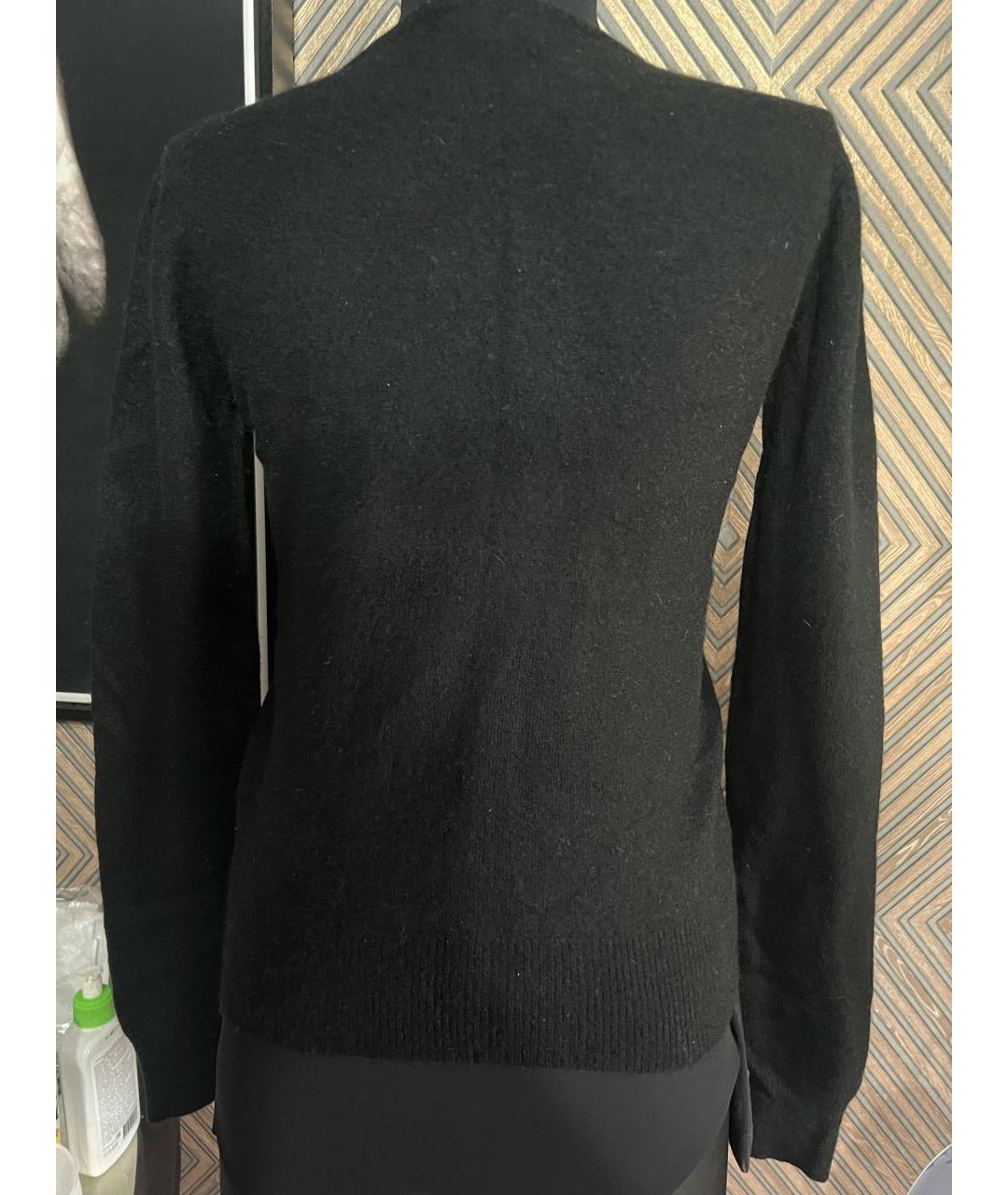 MAX MARA STUDIO Черный шерстяной джемпер / свитер, фото 2
