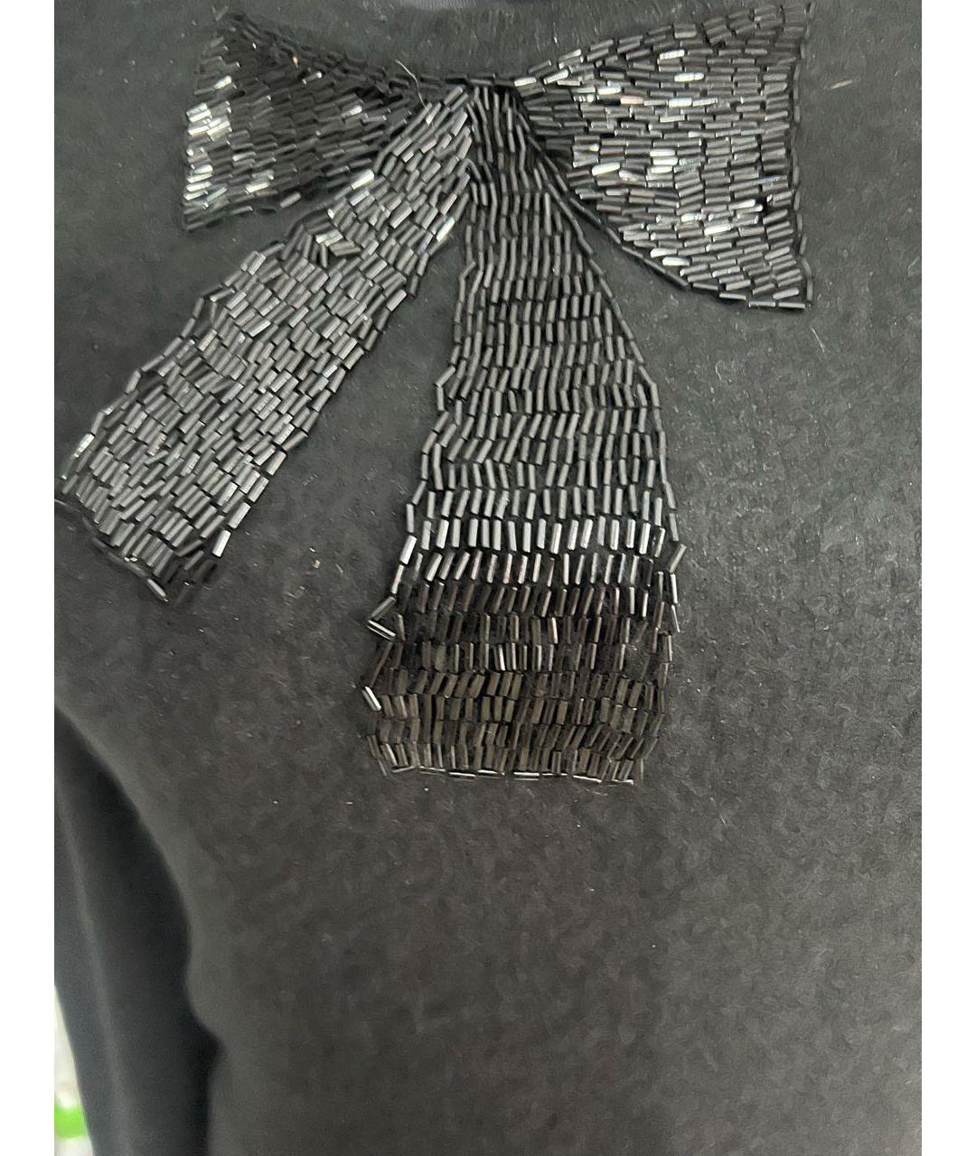 MAX MARA STUDIO Черный шерстяной джемпер / свитер, фото 5