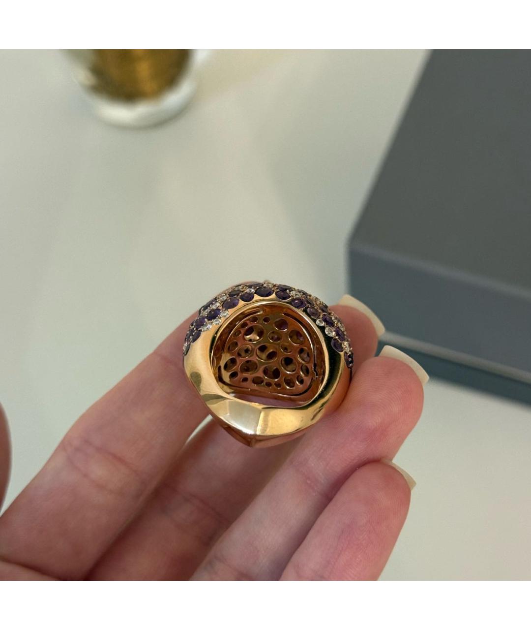 CRIVELLI Фиолетовое кольцо из белого золота, фото 5