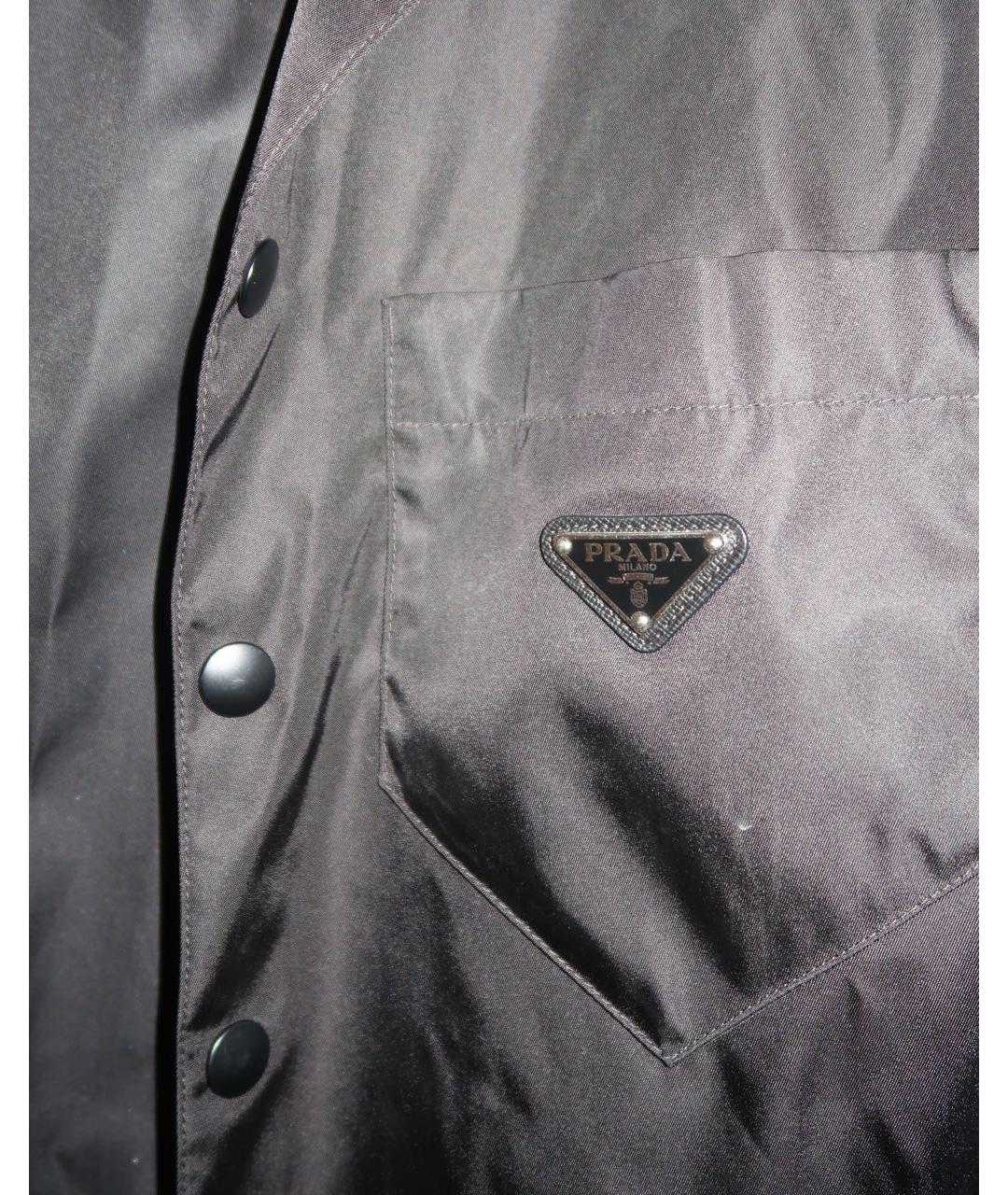 PRADA Черная куртка, фото 4