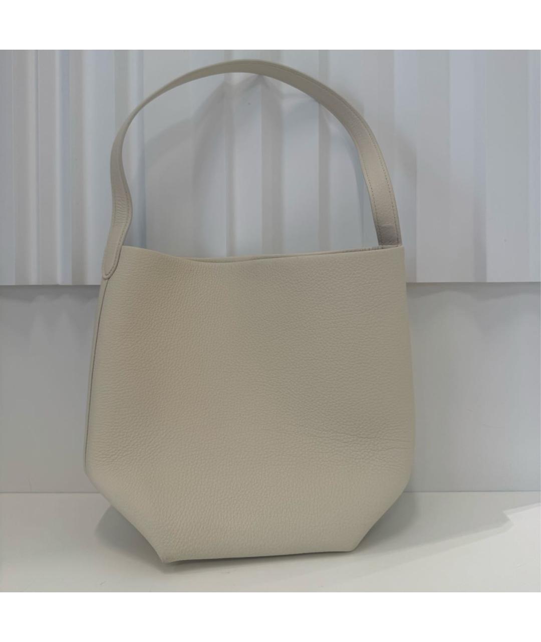 THE ROW Бежевая кожаная сумка через плечо, фото 5