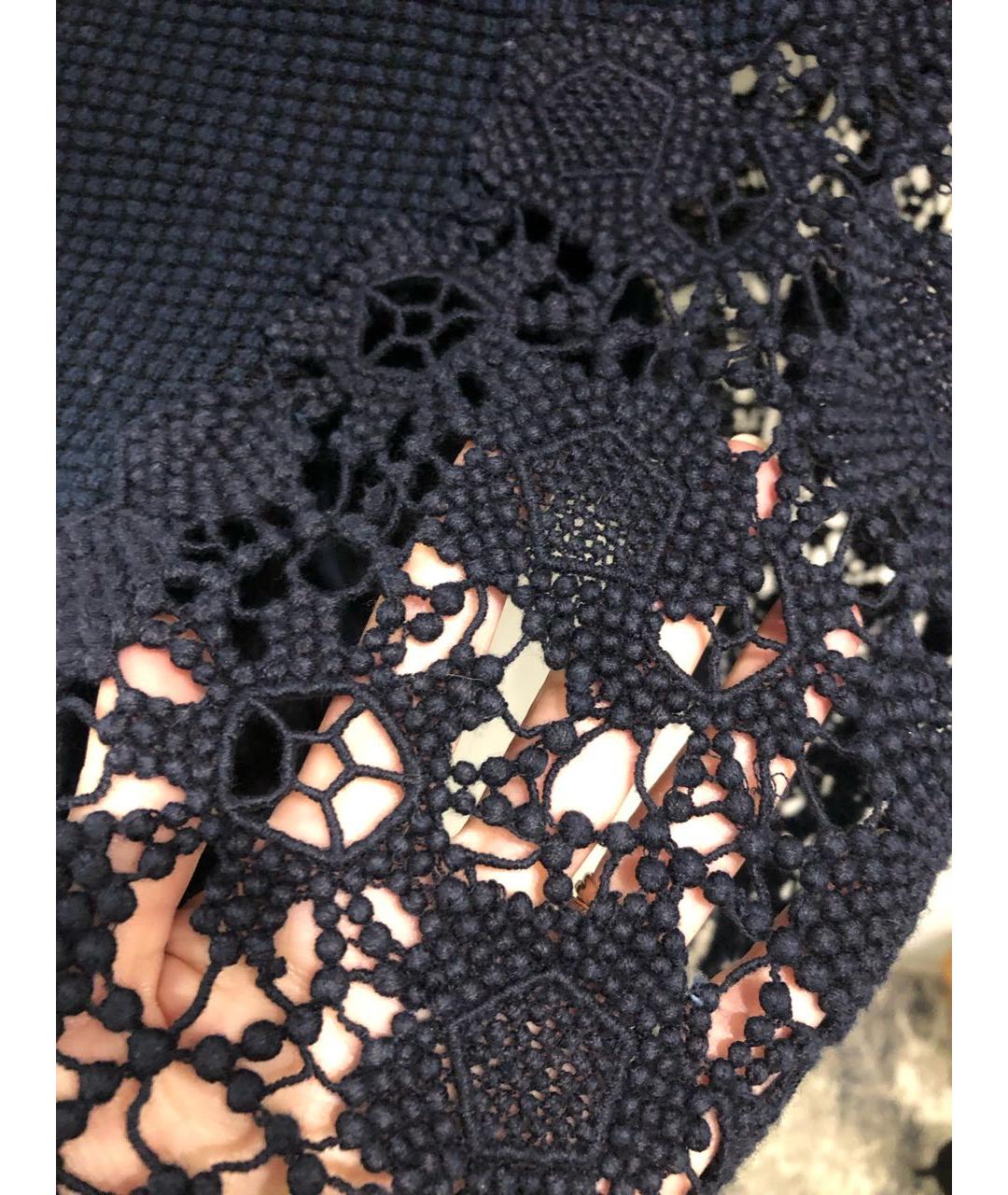 CHANEL Темно-синяя хлопковая майка, фото 4