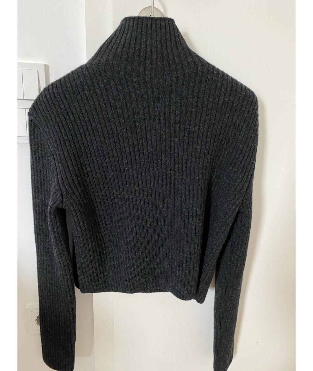 HERMES Черный шерстяной джемпер / свитер, фото 4