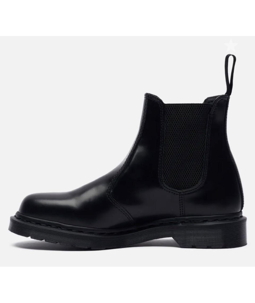 DR. MARTENS Черные кожаные ботинки, фото 9