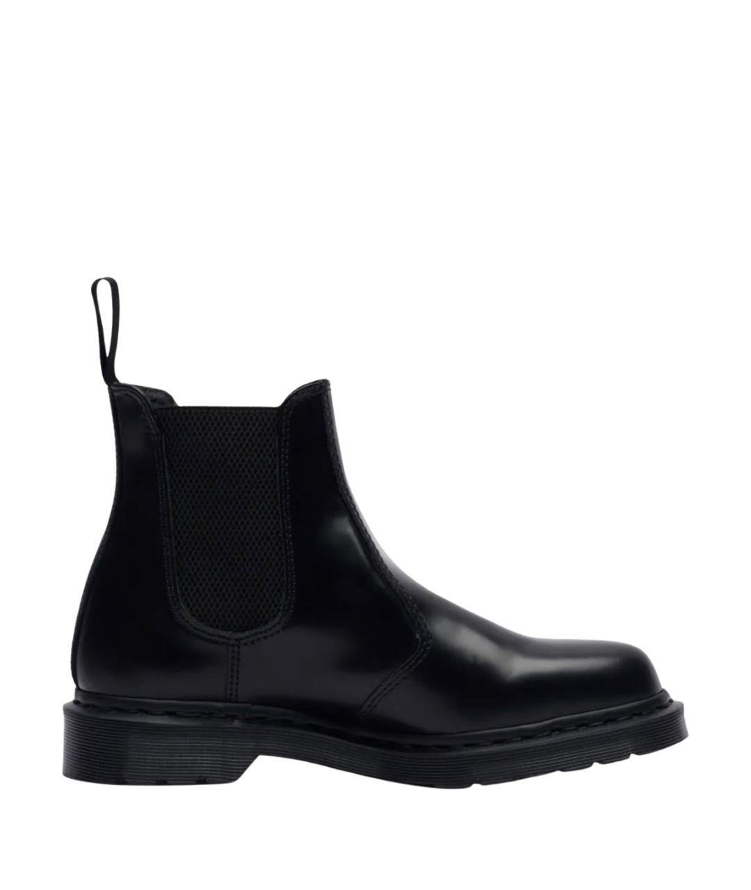 DR. MARTENS Черные кожаные ботинки, фото 1