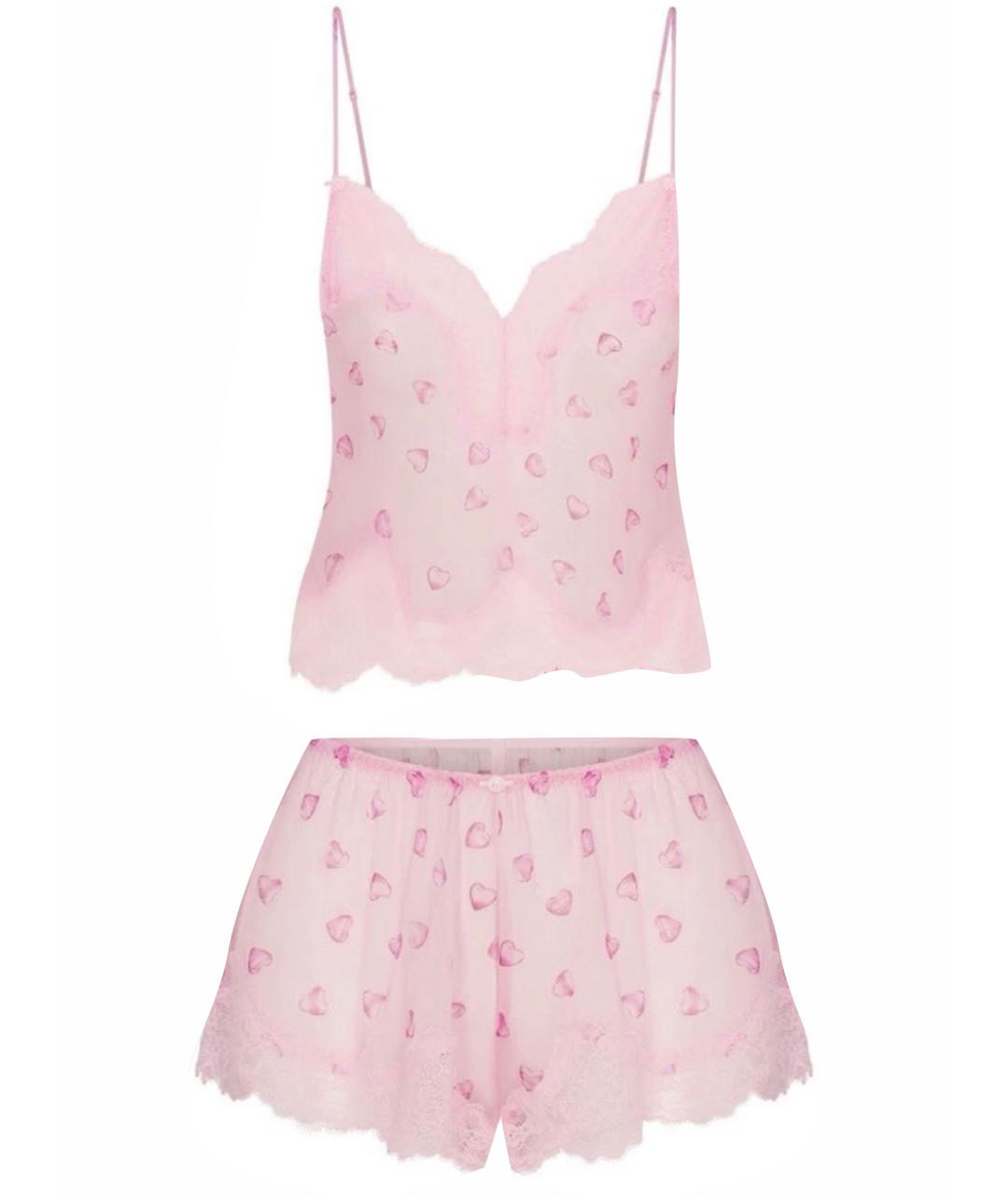 SKIMS Розовая пижамы и сорочки, фото 1