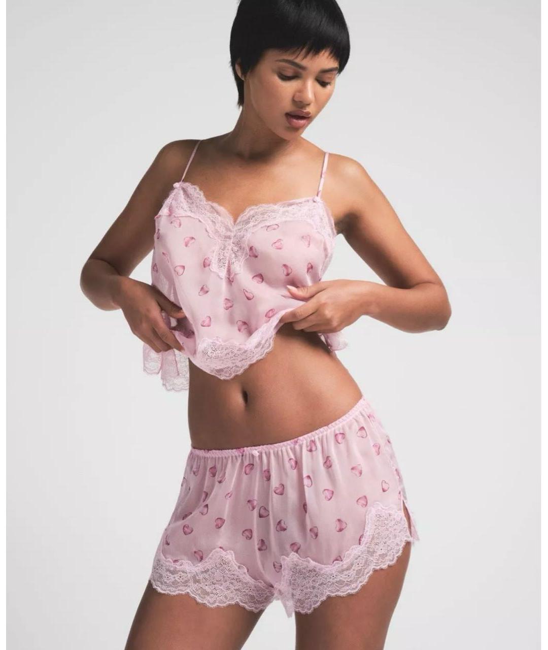 SKIMS Розовая пижамы и сорочки, фото 2