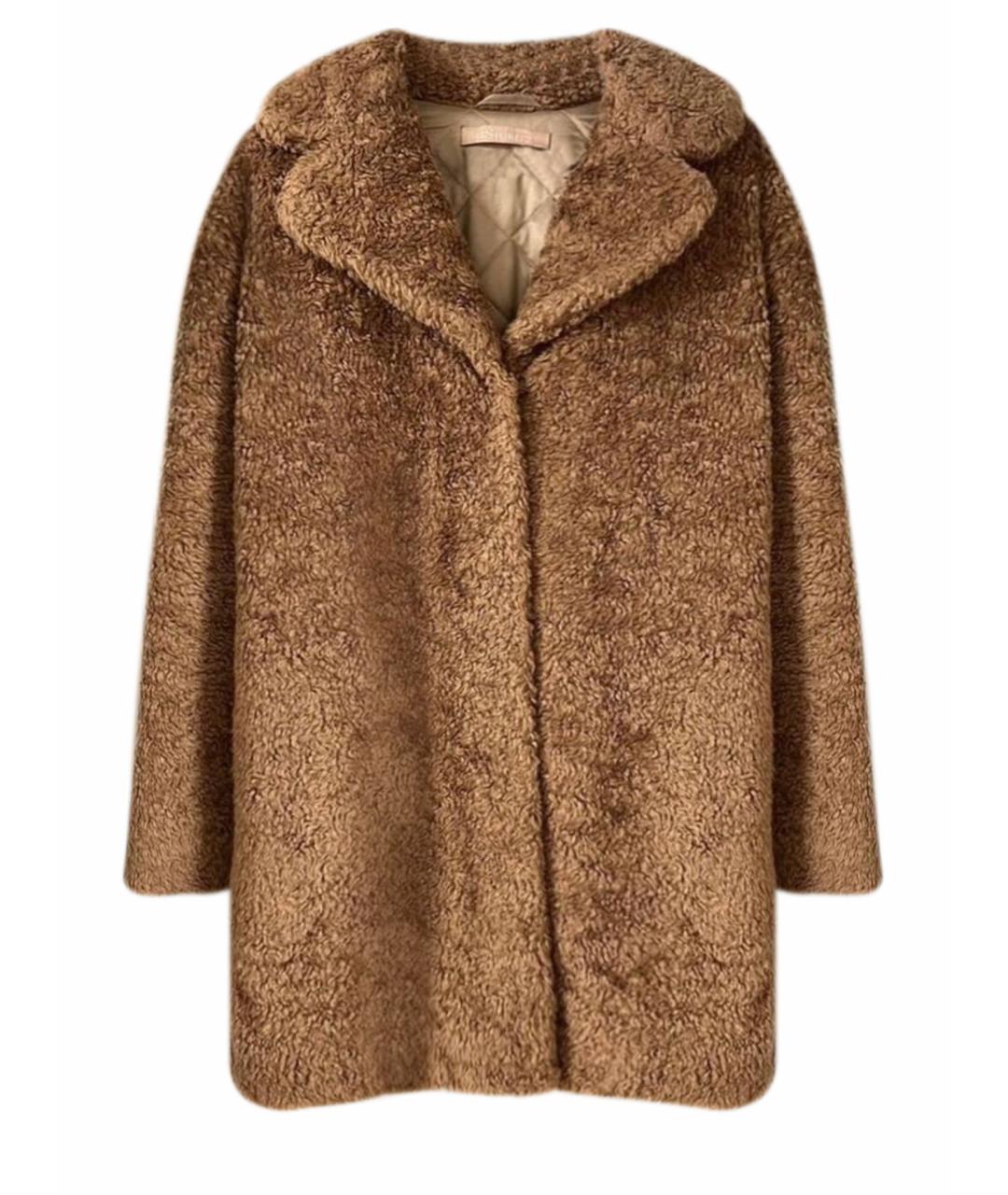 12 STOREEZ Горчичная вискозная шуба, фото 1