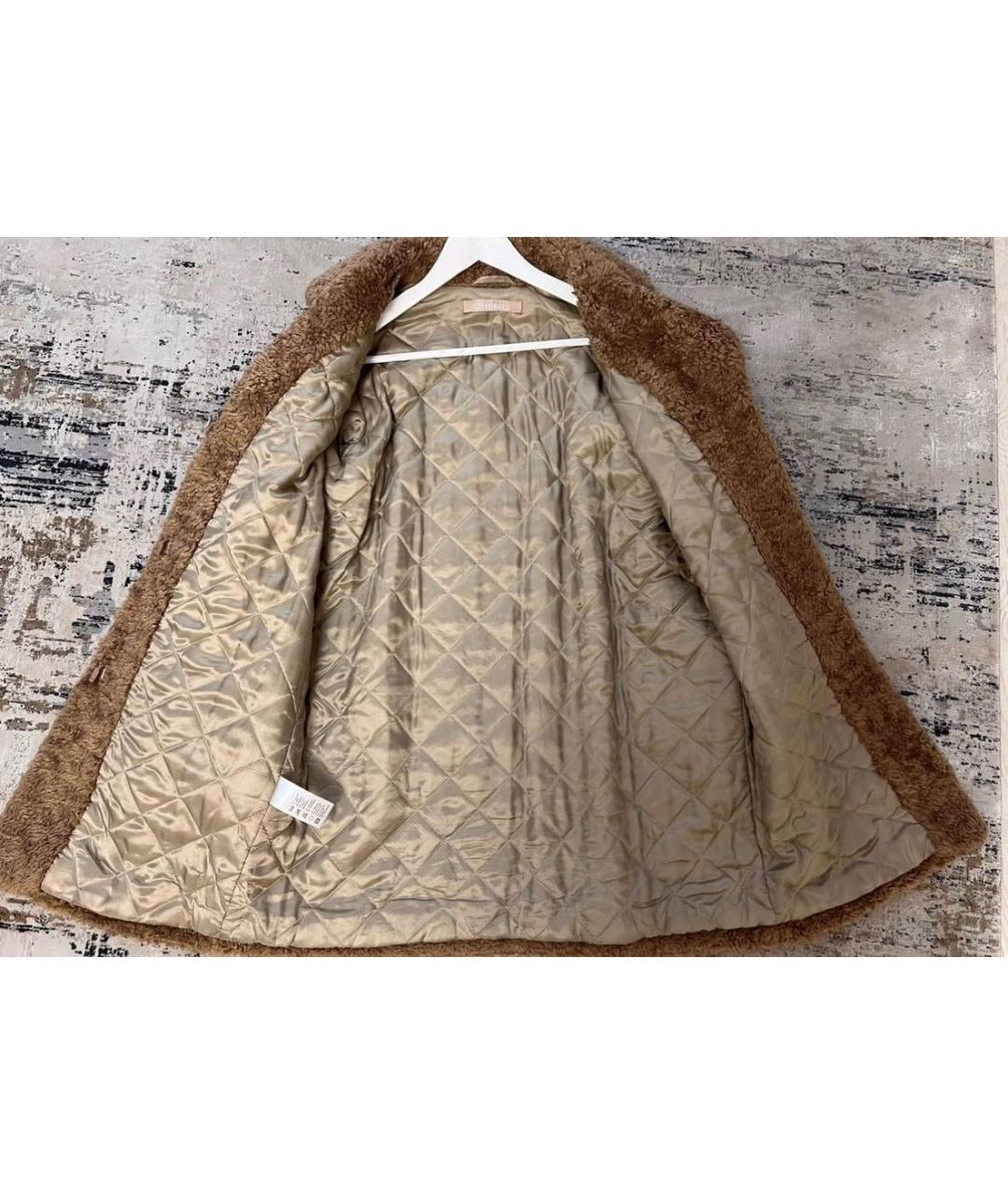 12 STOREEZ Горчичная вискозная шуба, фото 4