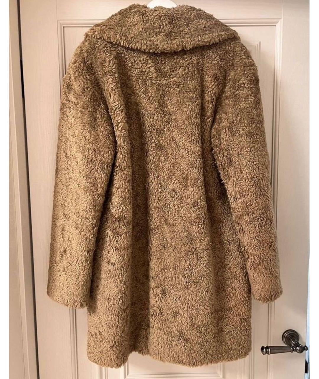 12 STOREEZ Горчичная вискозная шуба, фото 2