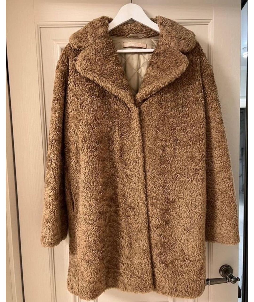 12 STOREEZ Горчичная вискозная шуба, фото 6