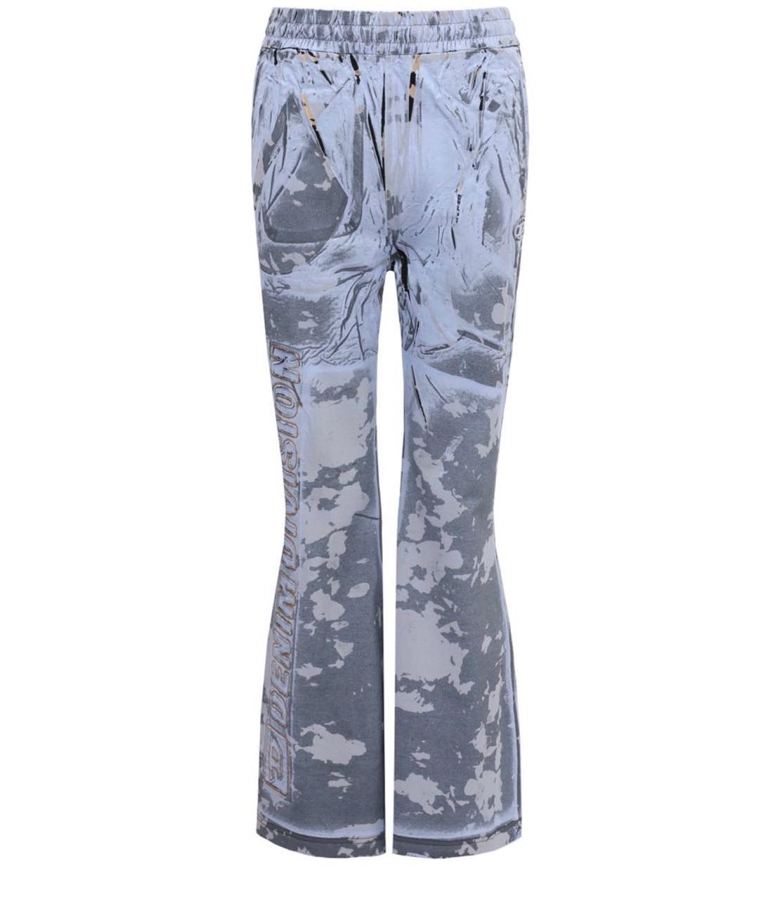 DIESEL Мульти велюровые брюки широкие, фото 1