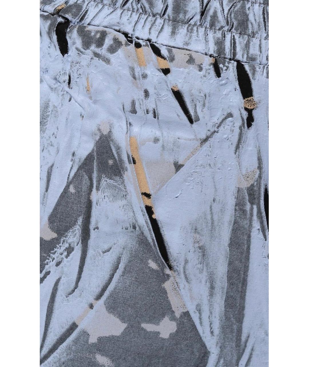 DIESEL Мульти велюровые брюки широкие, фото 7