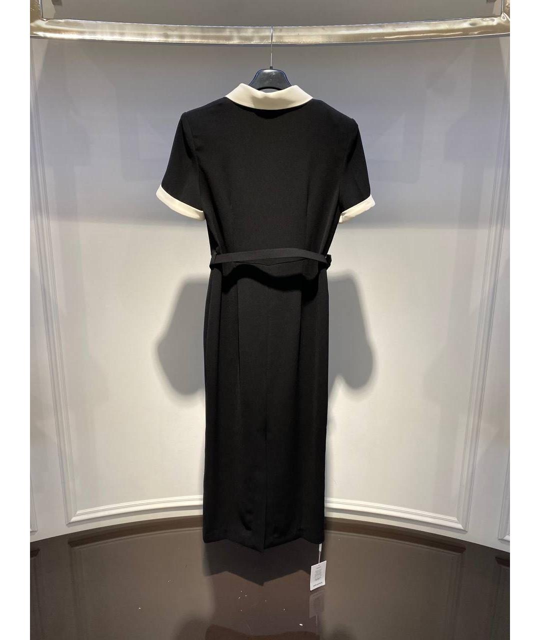 SELF-PORTRAIT Черное повседневное платье, фото 3