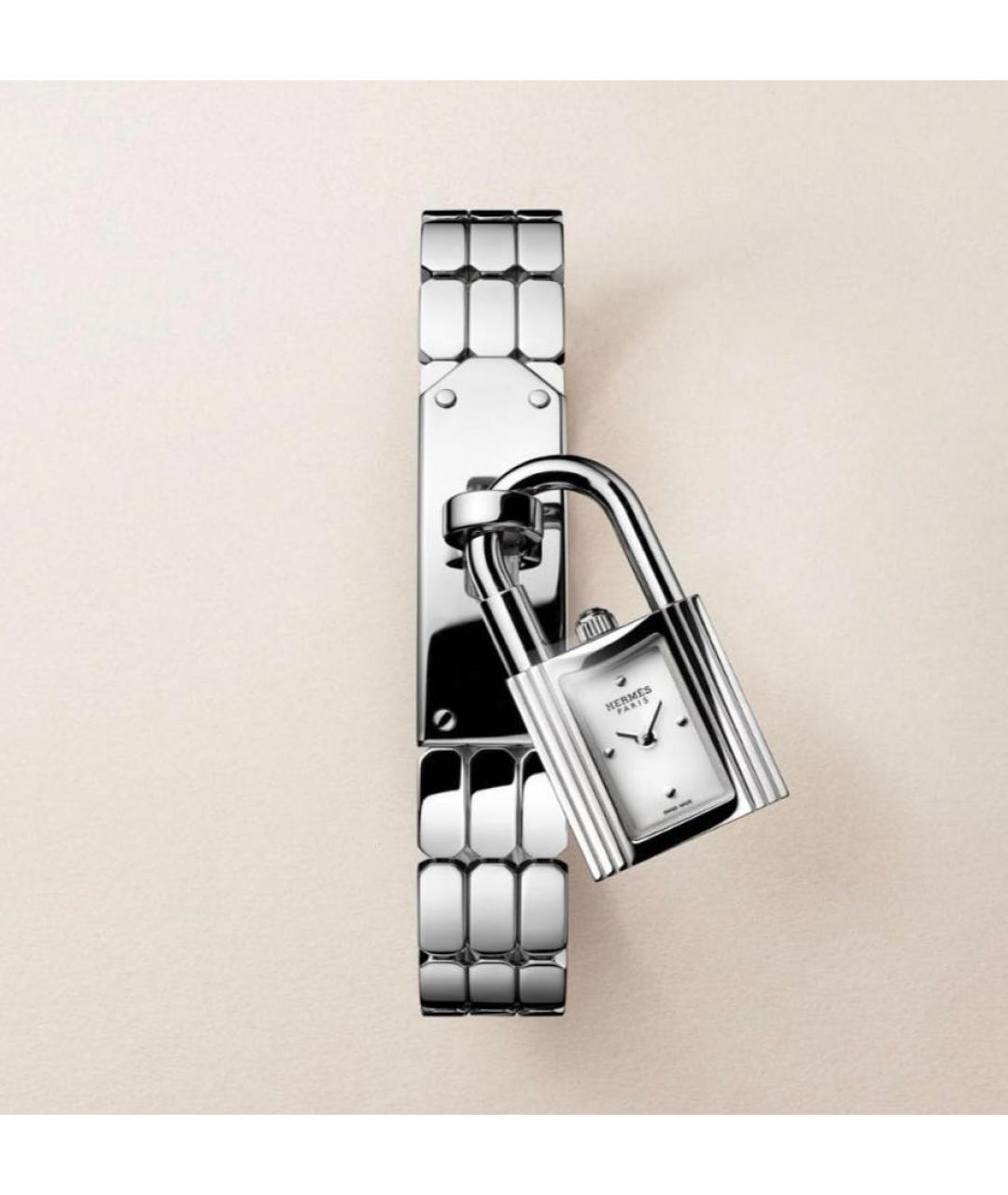 HERMES Серебряные часы, фото 5