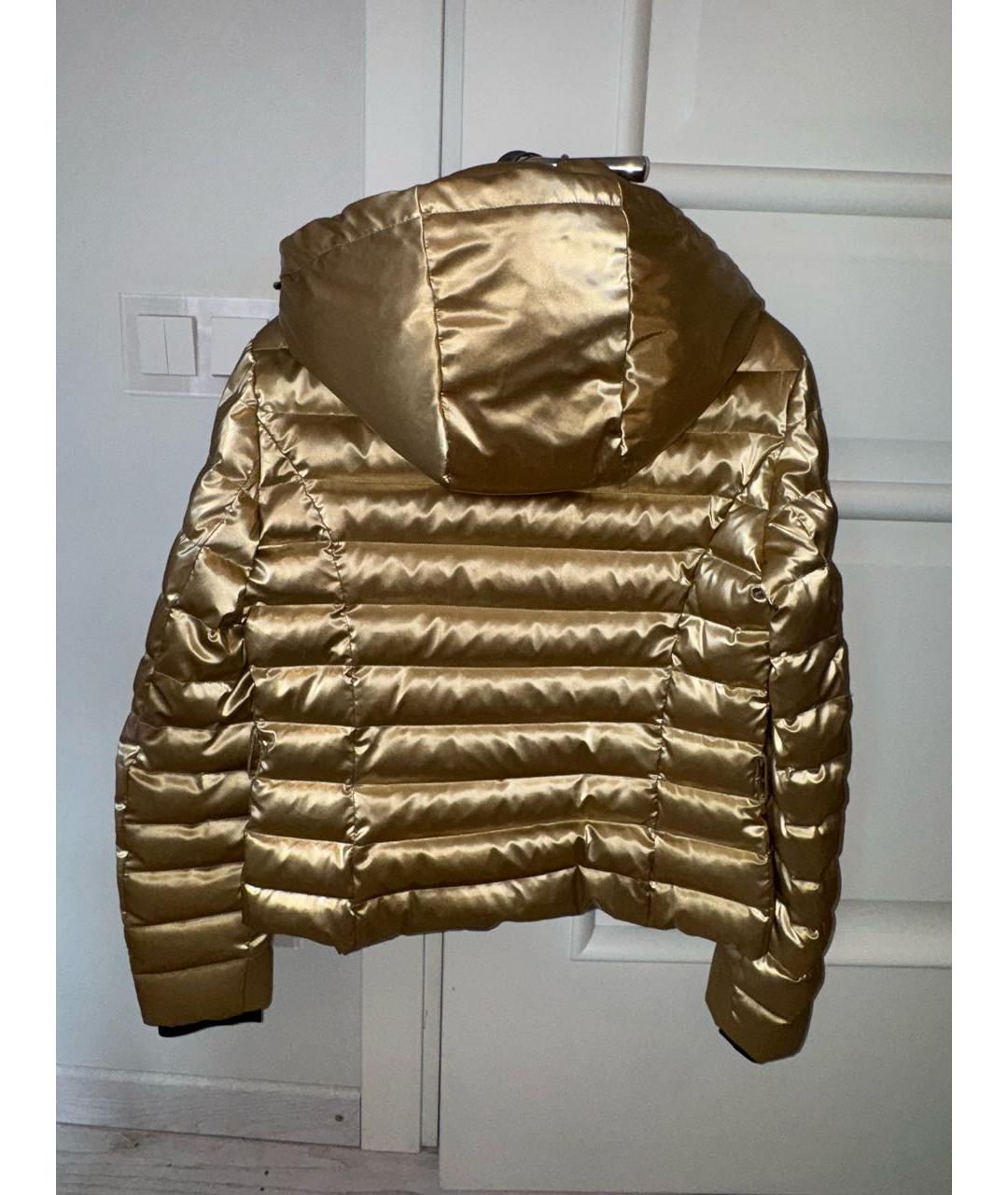 PAUL & SHARK Золотой полиэстеровый пуховик, фото 3