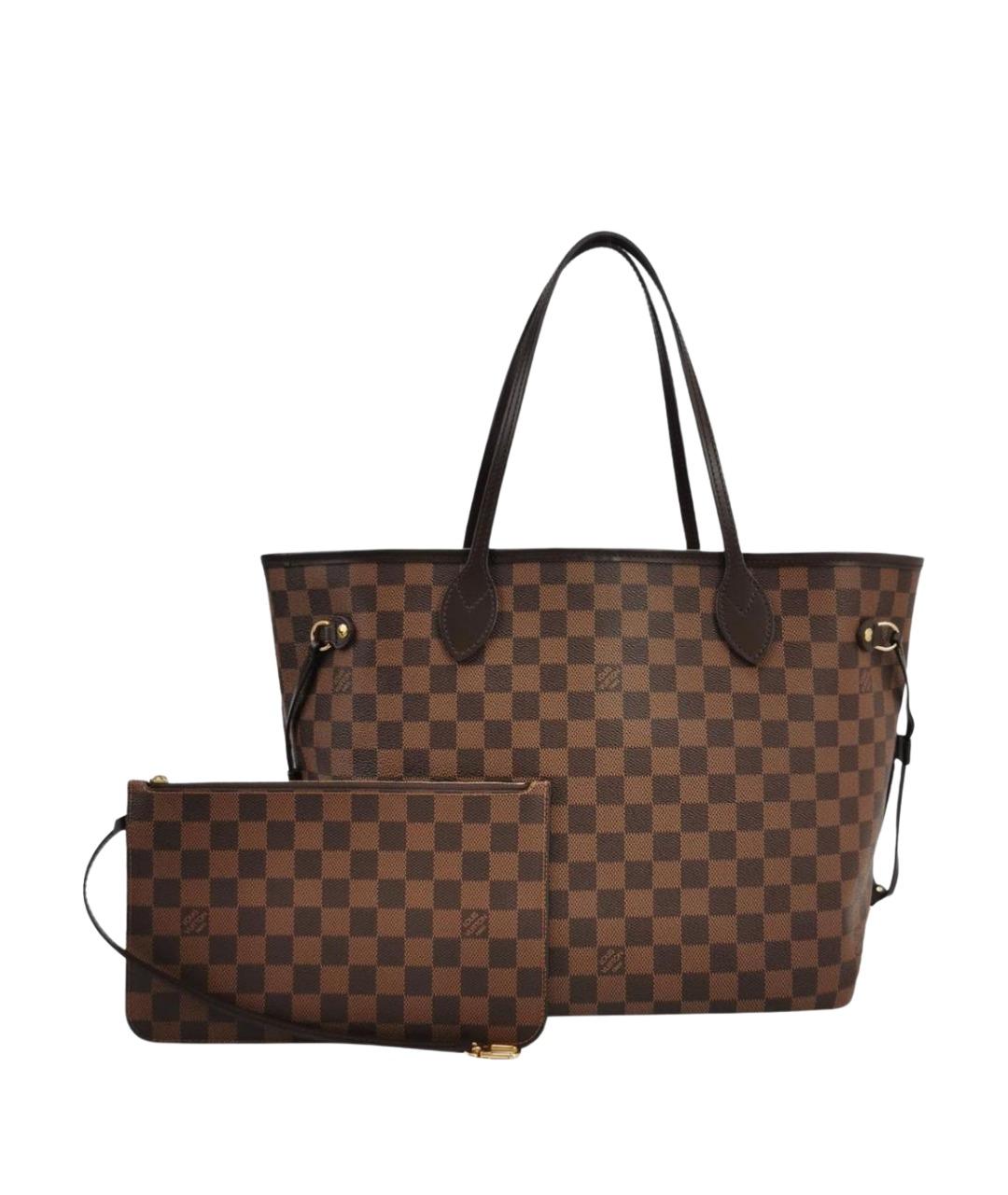 LOUIS VUITTON Коричневая сумка тоут, фото 1