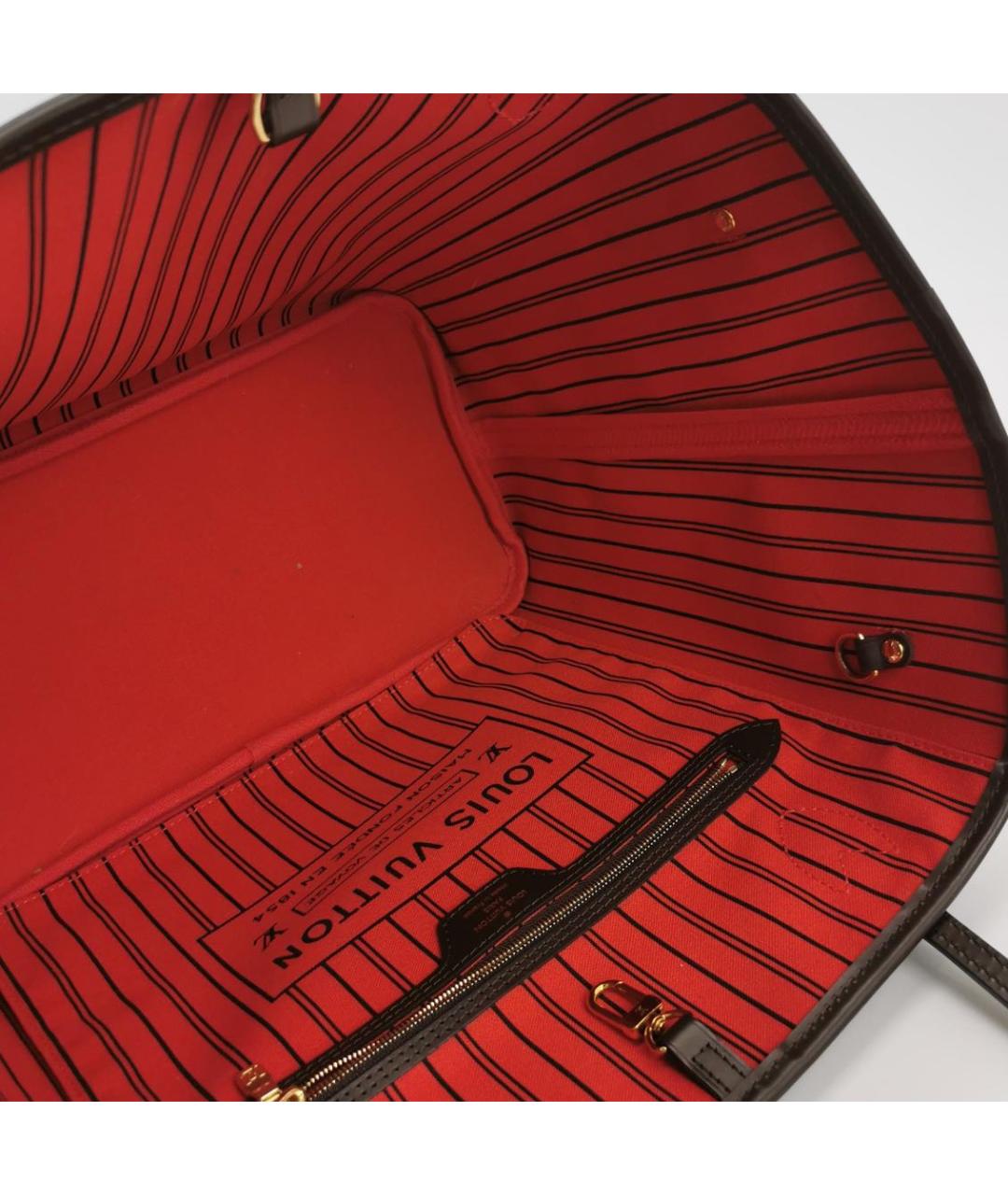 LOUIS VUITTON Коричневая сумка тоут, фото 7