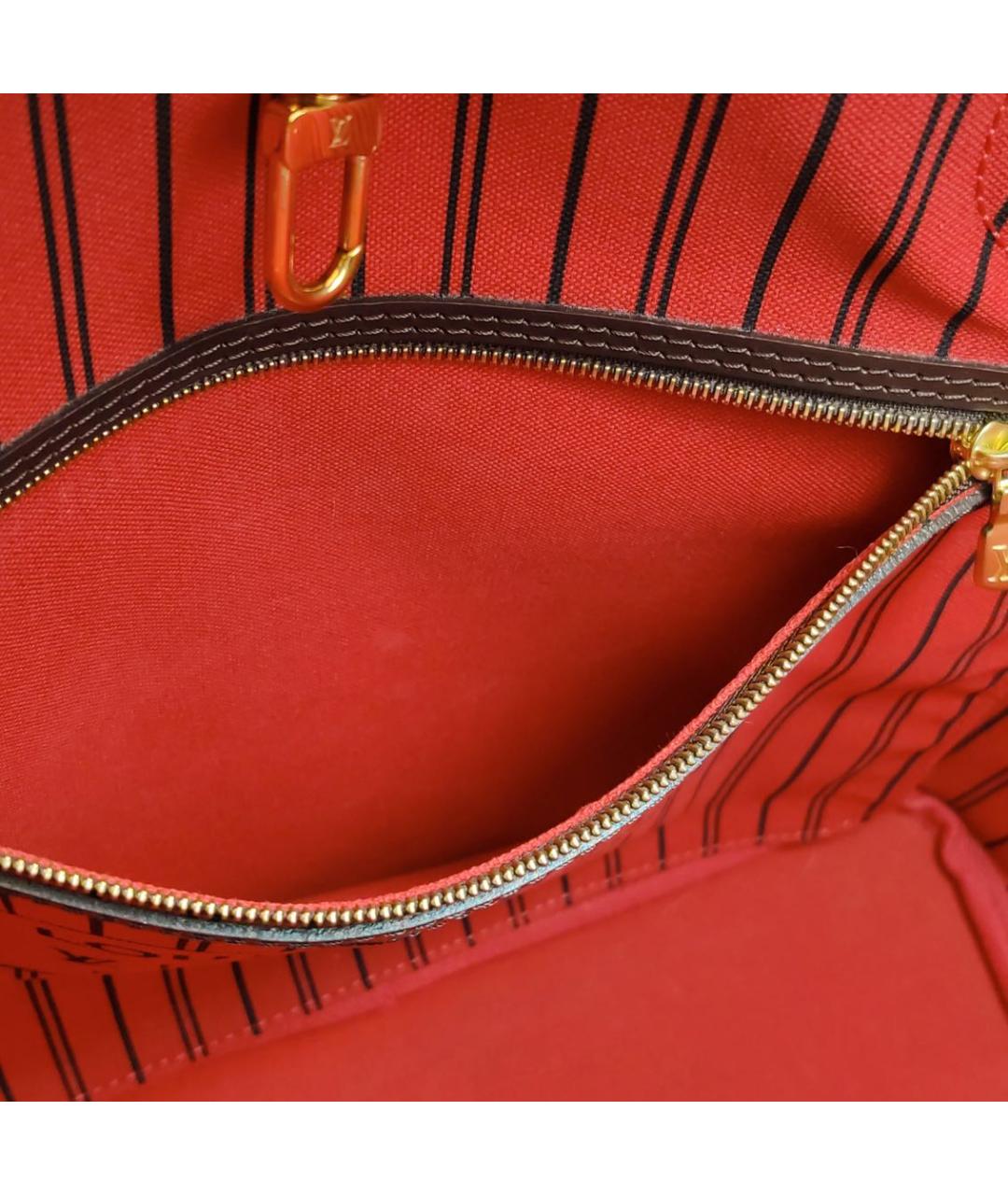 LOUIS VUITTON Коричневая сумка тоут, фото 8