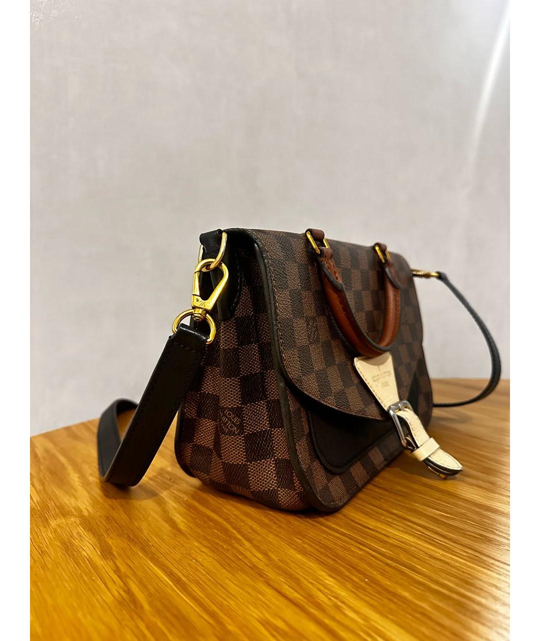 LOUIS VUITTON Коричневая сумка через плечо, фото 2