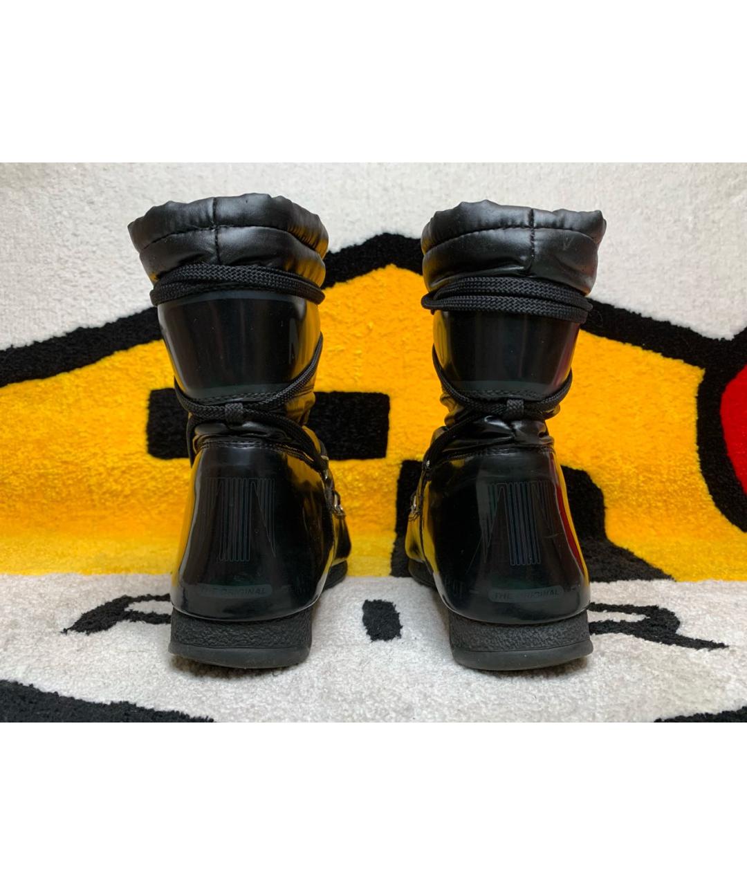 MOON BOOT Черные сапоги, фото 4